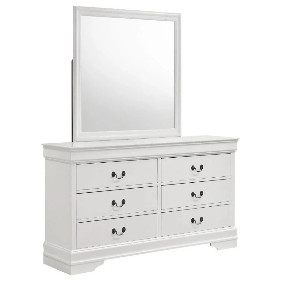 Louis Philippe Six-Drawer Dresser - Image 4