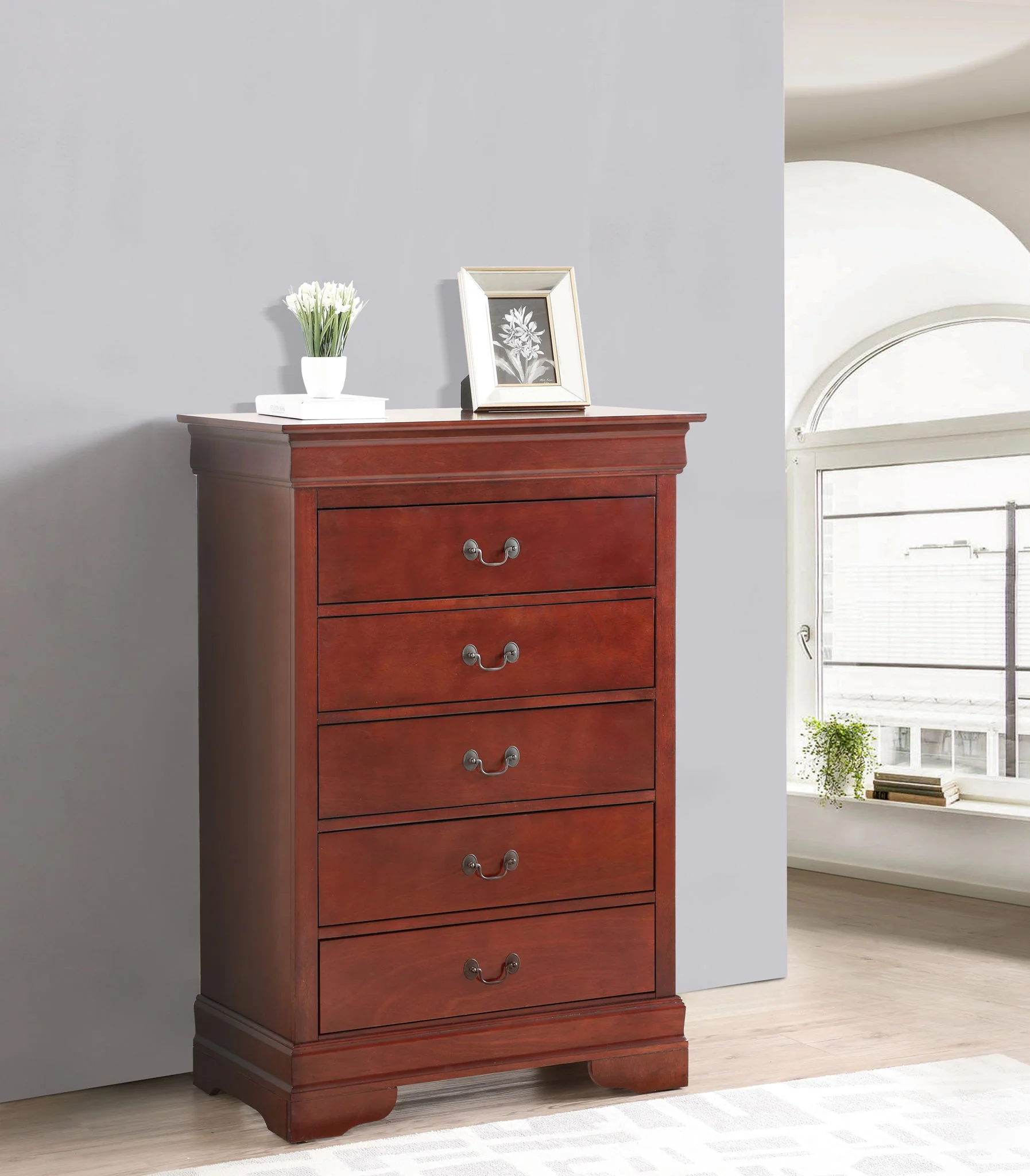 Louis Phillipe - Traditional Style Storage Chest Elegant - Image 11