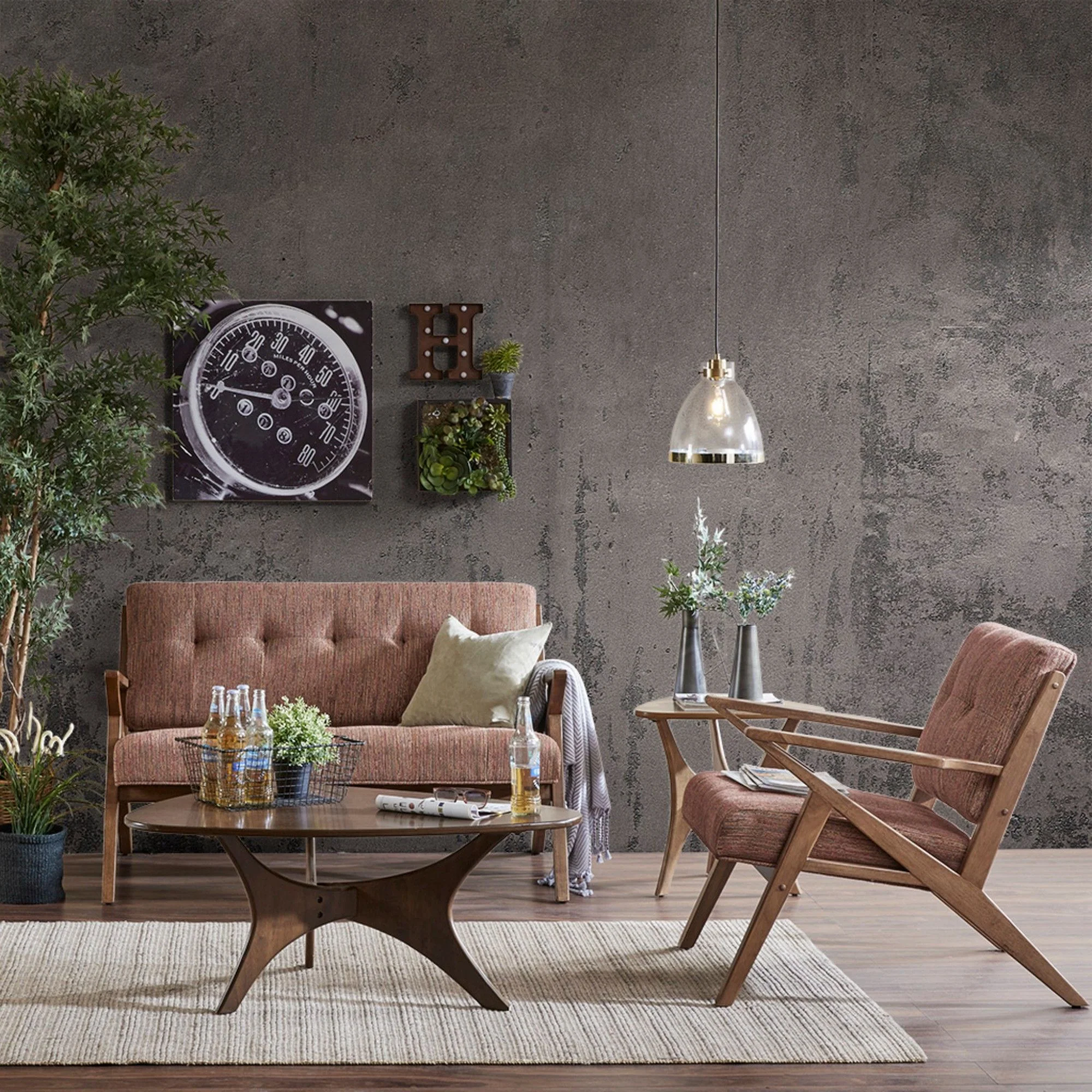 Lounge Chair With Tufted Upholstery And Solid Frame - Image 12
