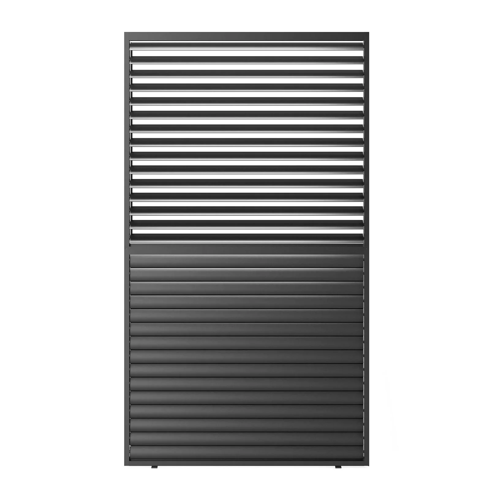 Louver Grille 1 / 3 10Ft Frame & Louvers - Black - Image 2