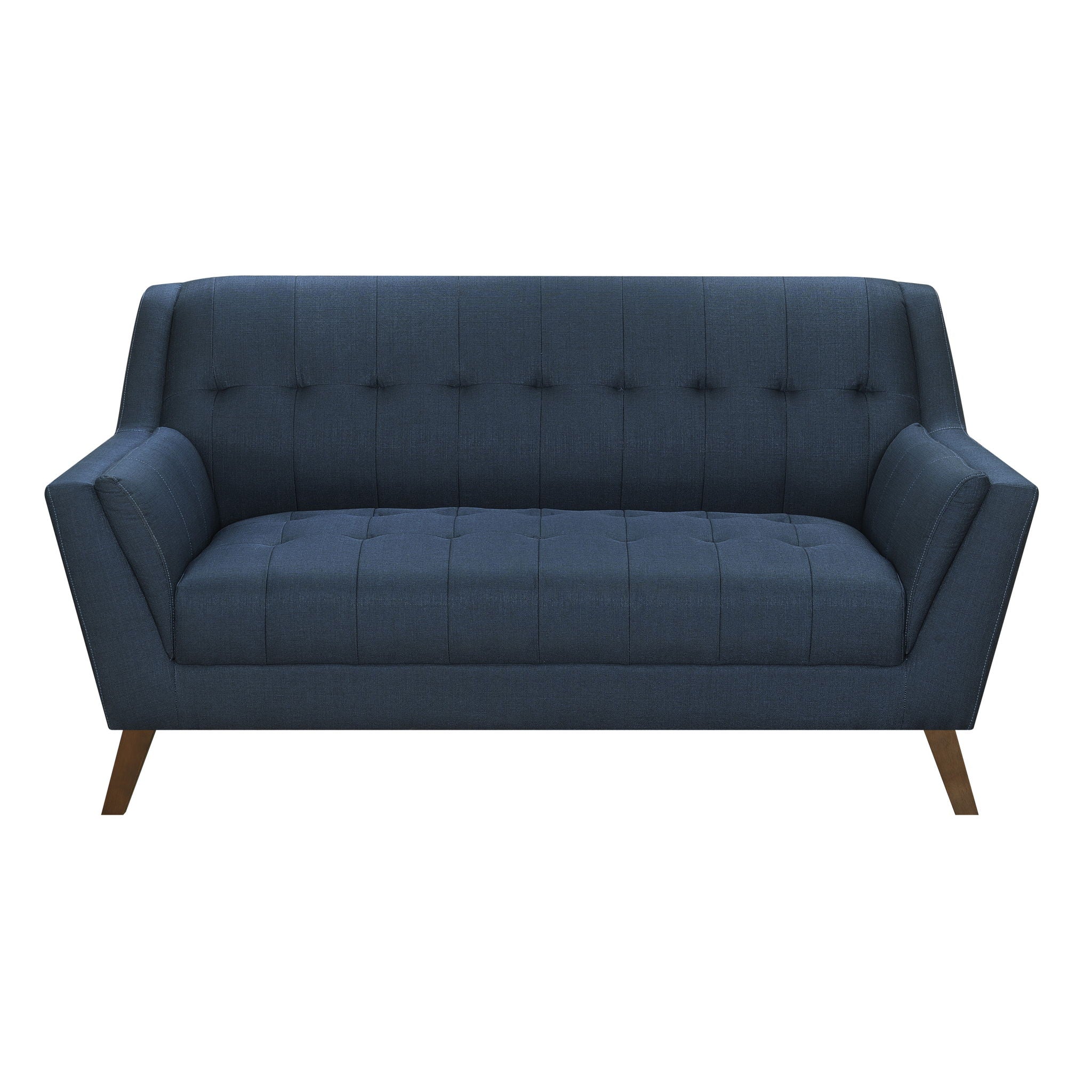 Loveseat - Blue - Fabric - Image 2