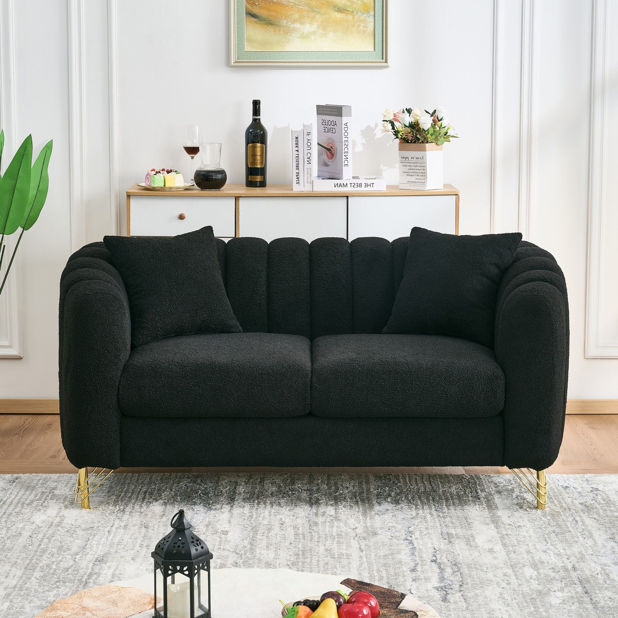 Loveseat Sofa For Living Room - Image 11