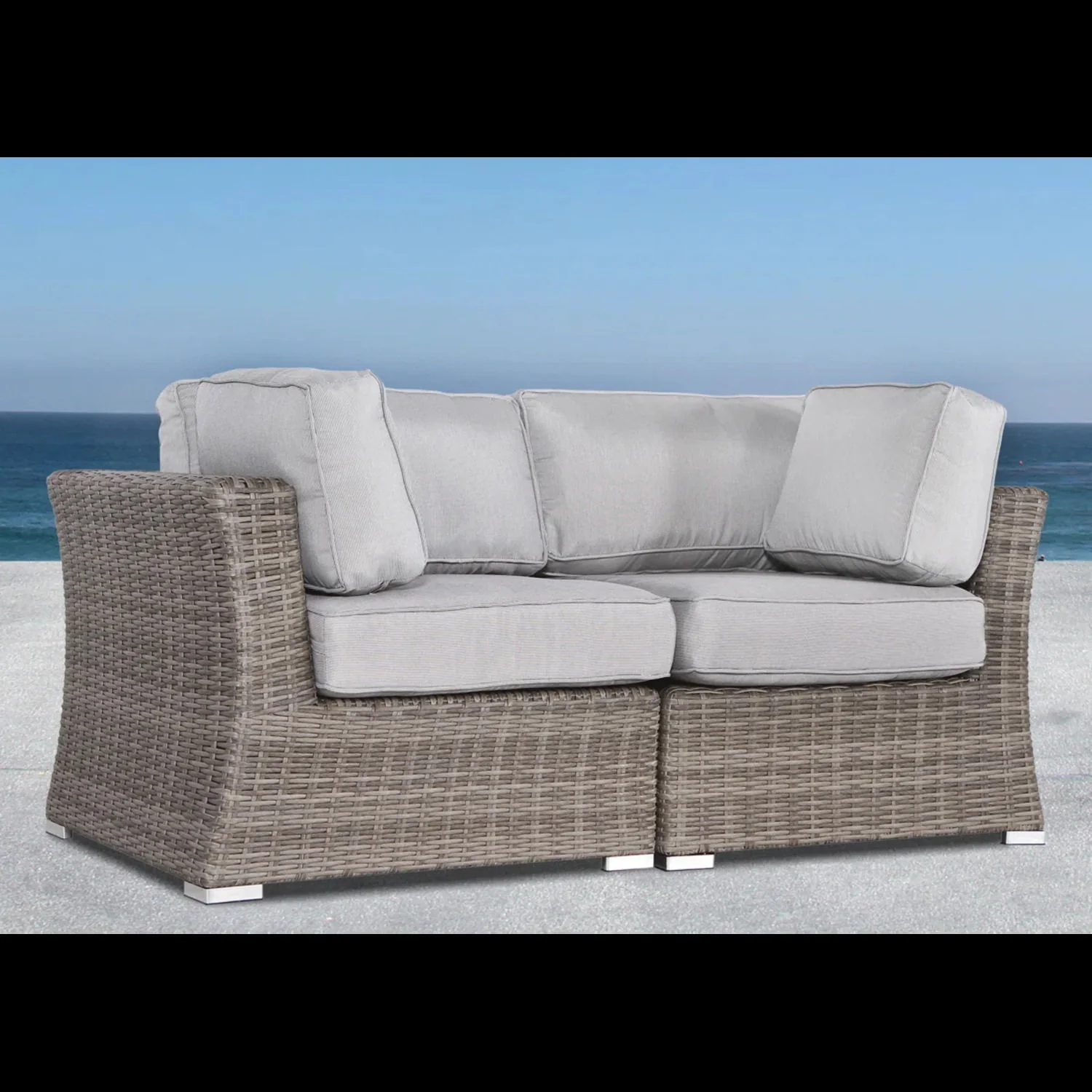 Loveseat With Cushions - Image 3