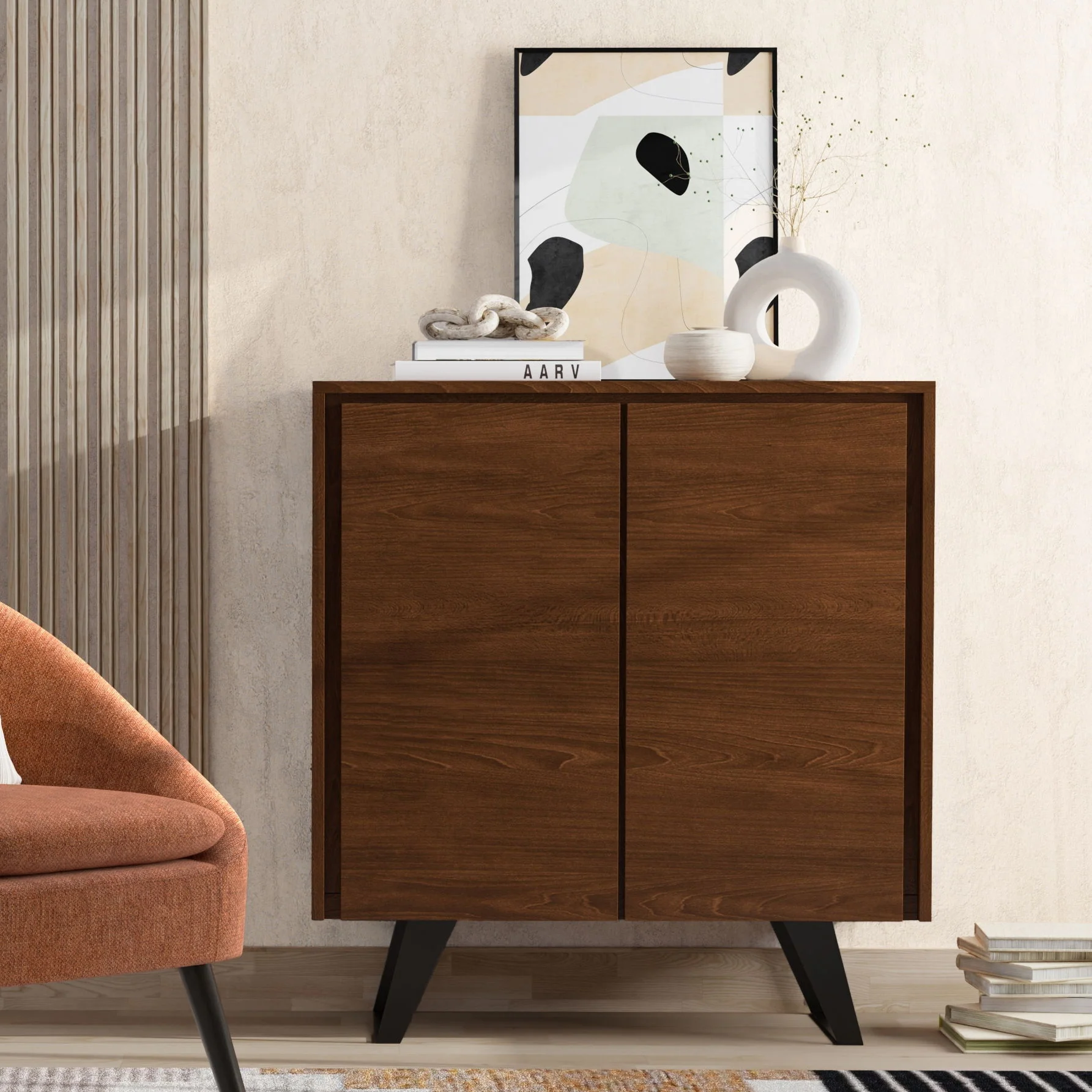 Lowry - Handcrafted Medium Storage Cabinet - Image 5