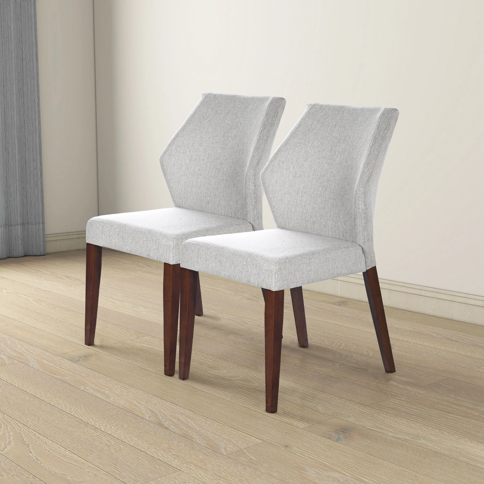 Luca - Dining Chair (Set of 2) - Light Gray - Image 5