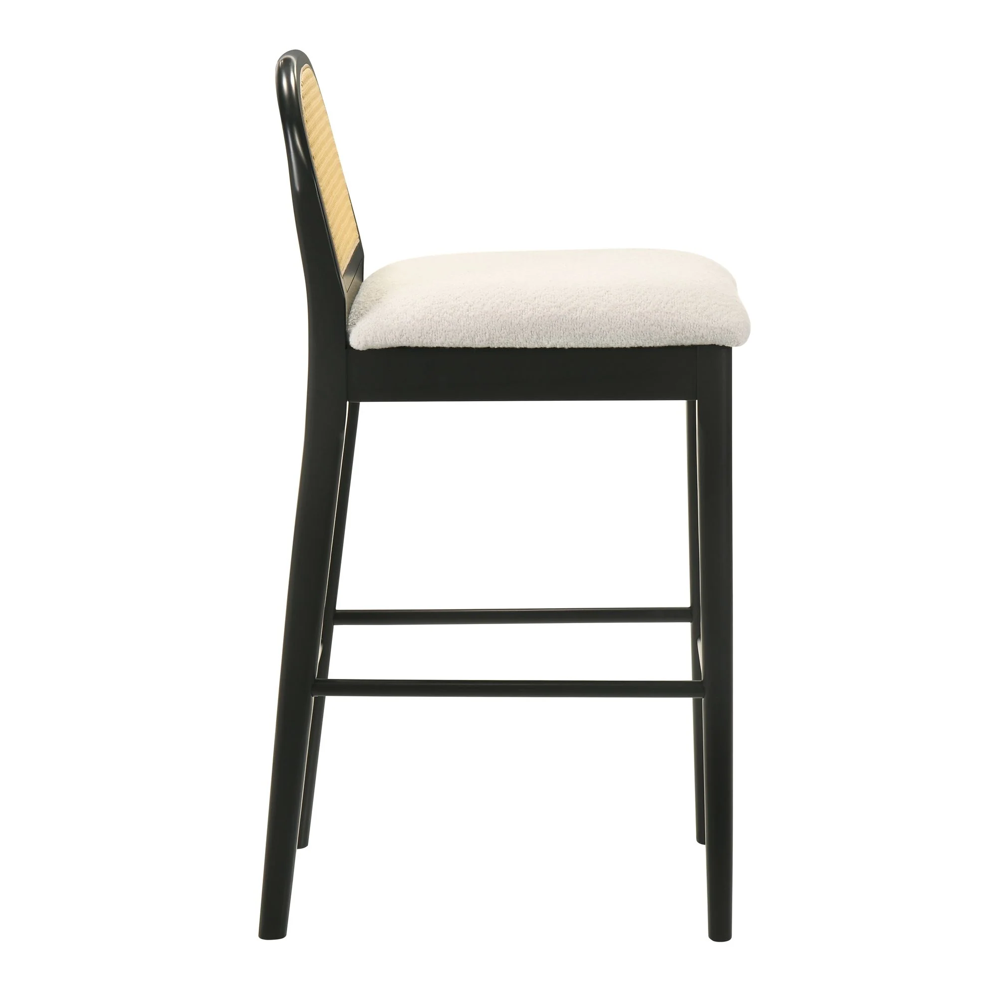 Lucio - Modern Farmhouse Wood Bar Height Kitchen Bar Stool - Image 14