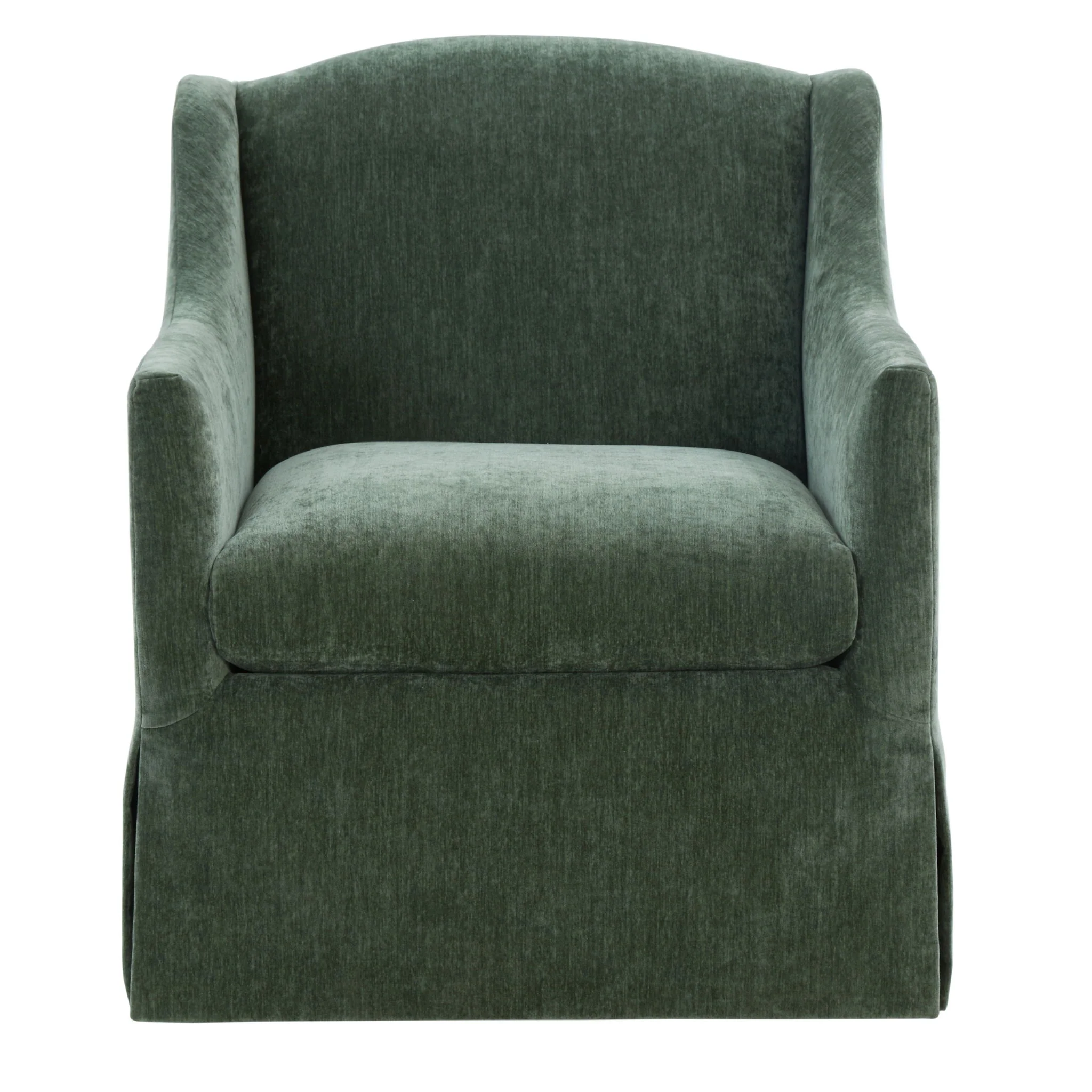 Luisa - Skirted Swivel Accent Chair - Image 14