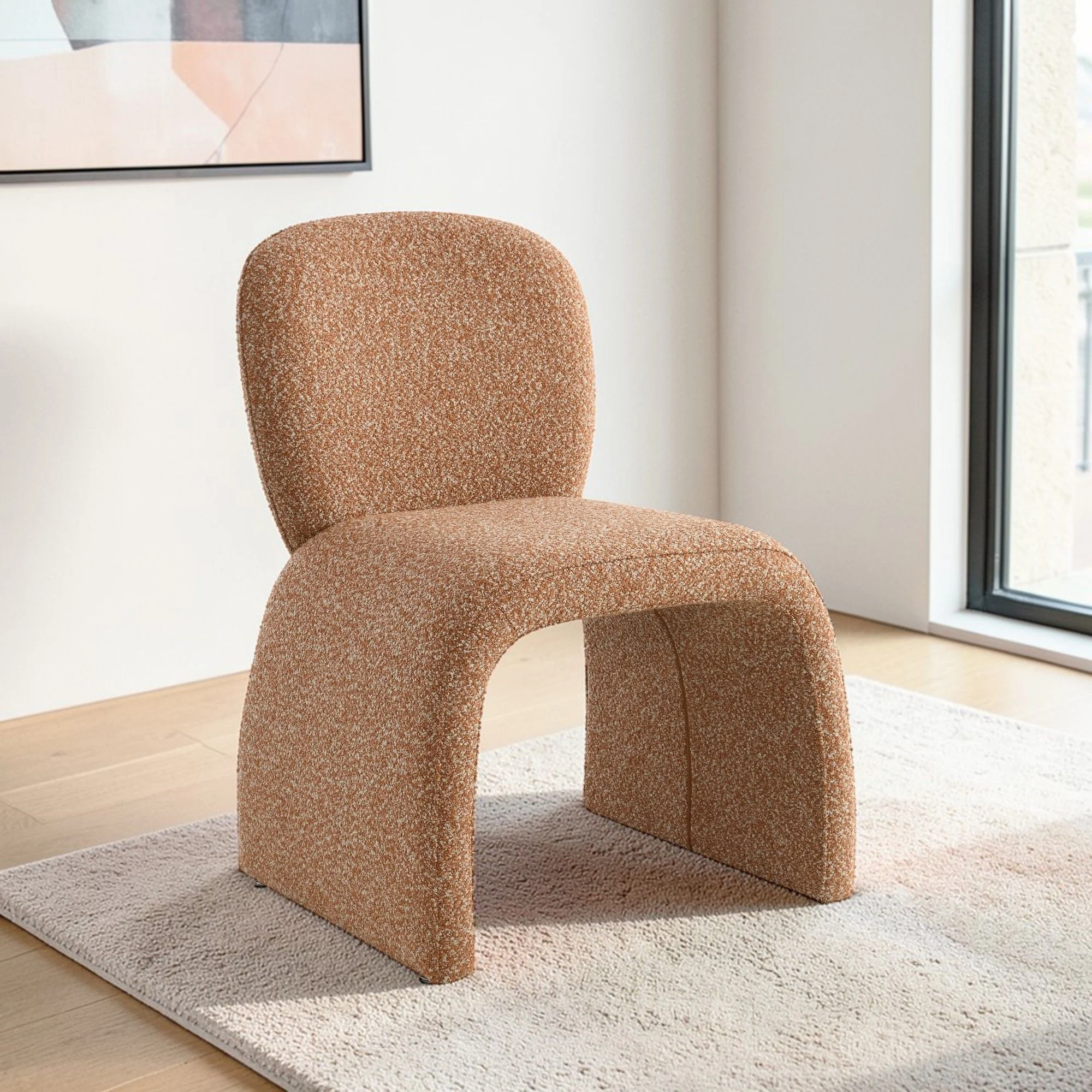 Luke - Accent Chair (Set of 2) - Brown - Image 3