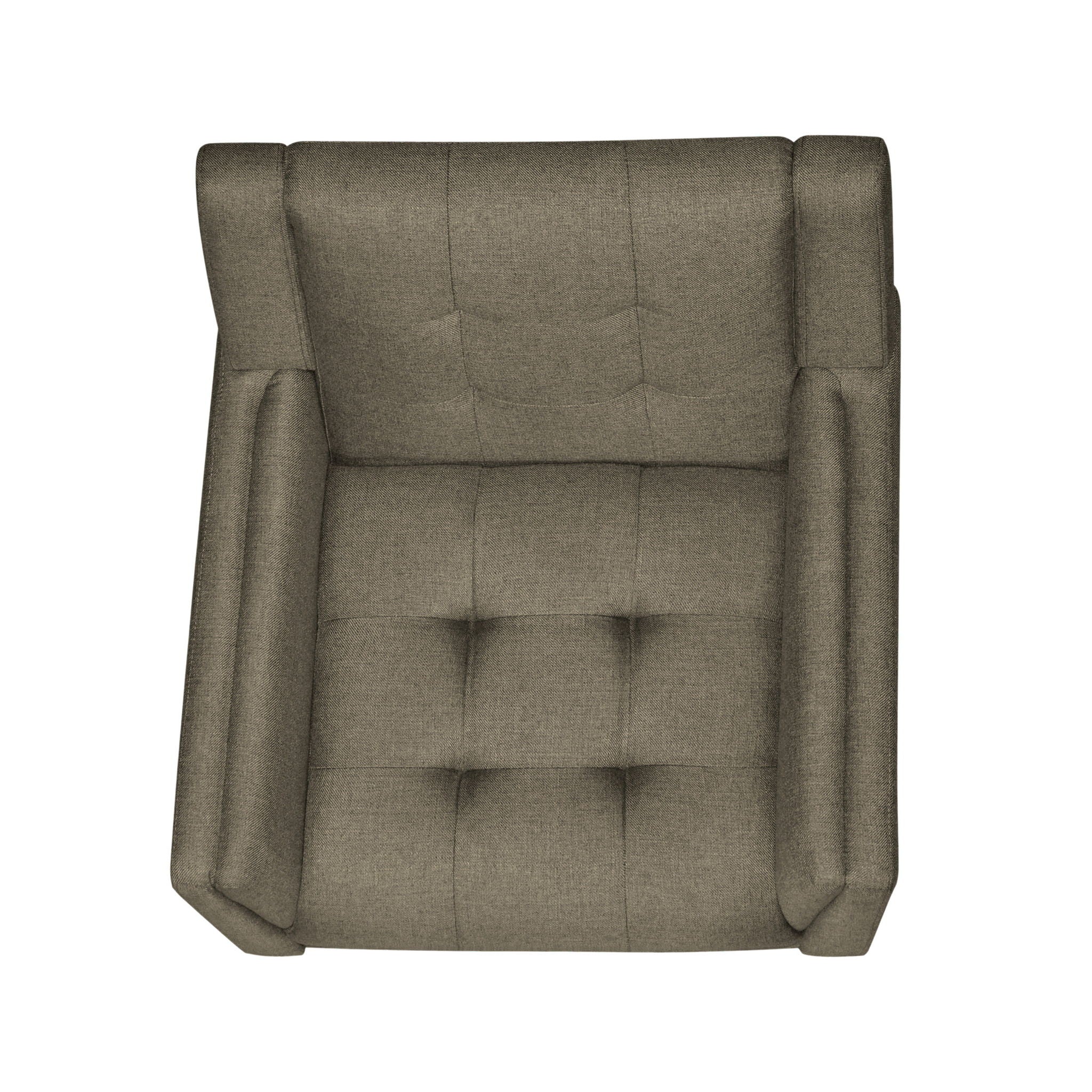 Luminaesque - Fabric Upholstered Armchair With Tufted Back - Image 6