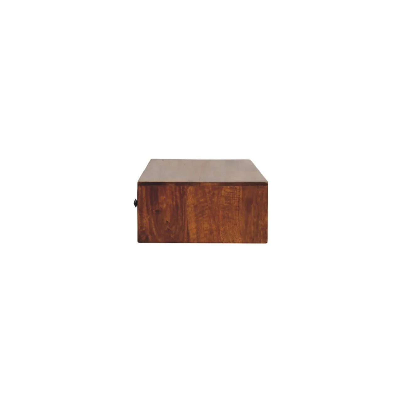 Lunar - 2 Drawer Wall Mounted Console - Brown - Image 9