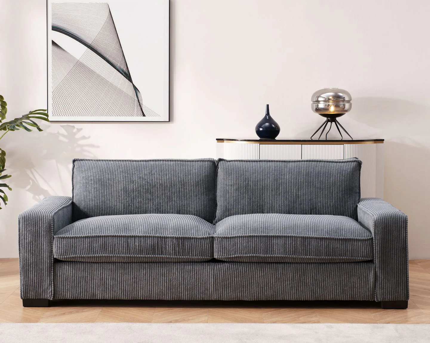 Luxe - Sofa With Sleek Design, Spacious And Comfortable 3 Seater Couch - Image 15