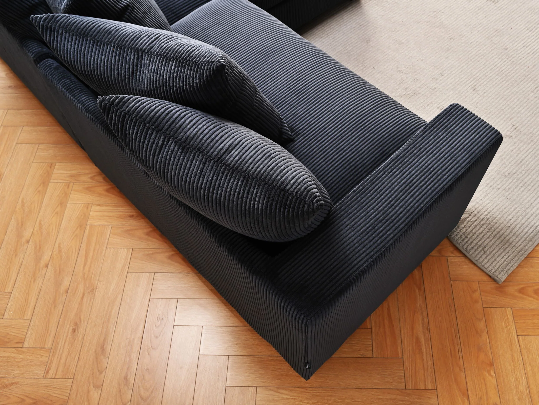 Luxe - Oversized 2 Piece Sectional Couches For Living Room, L Shaped Sofa With Chaise - Image 63