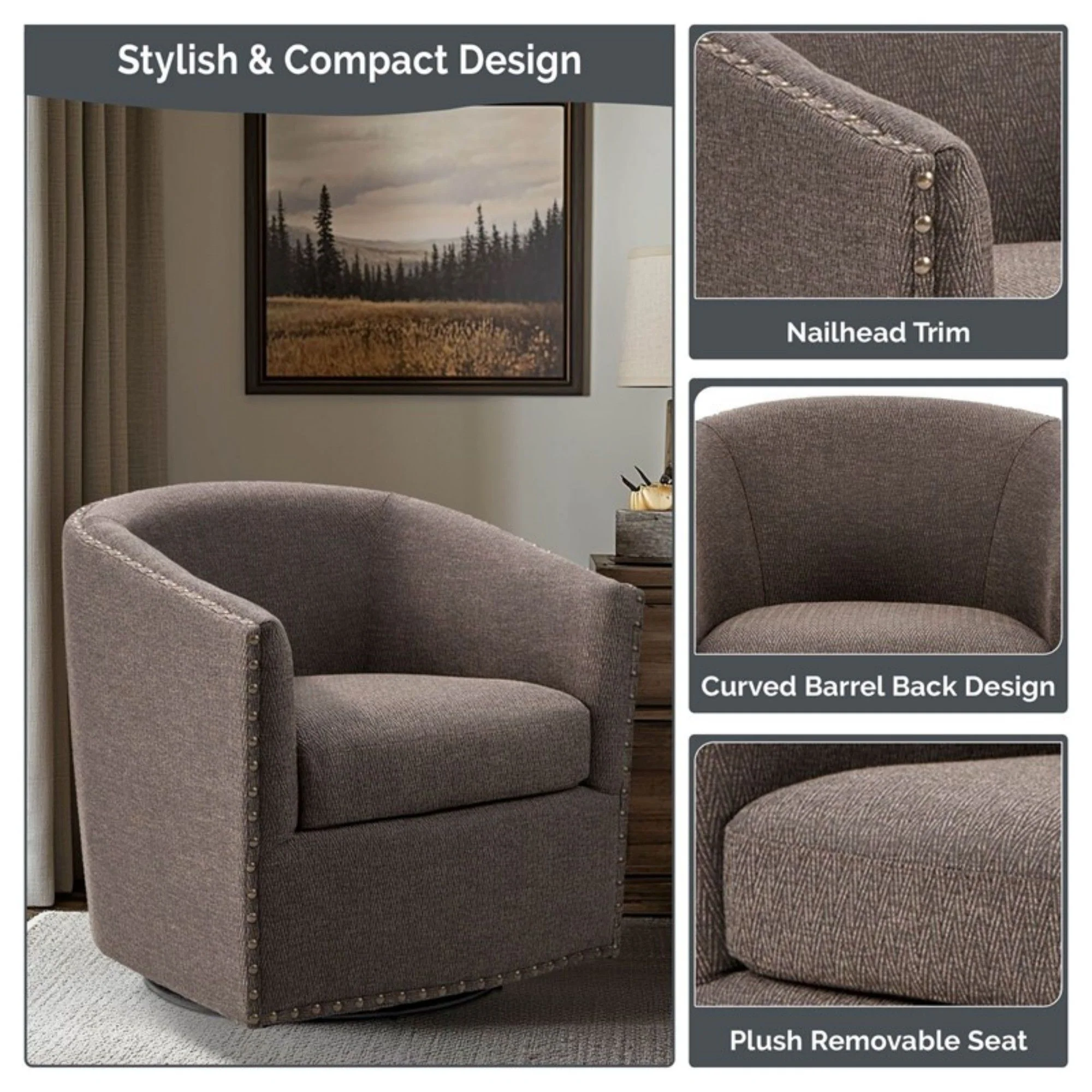 Luxurious Chair With 360 Degree Rotation - Image 38