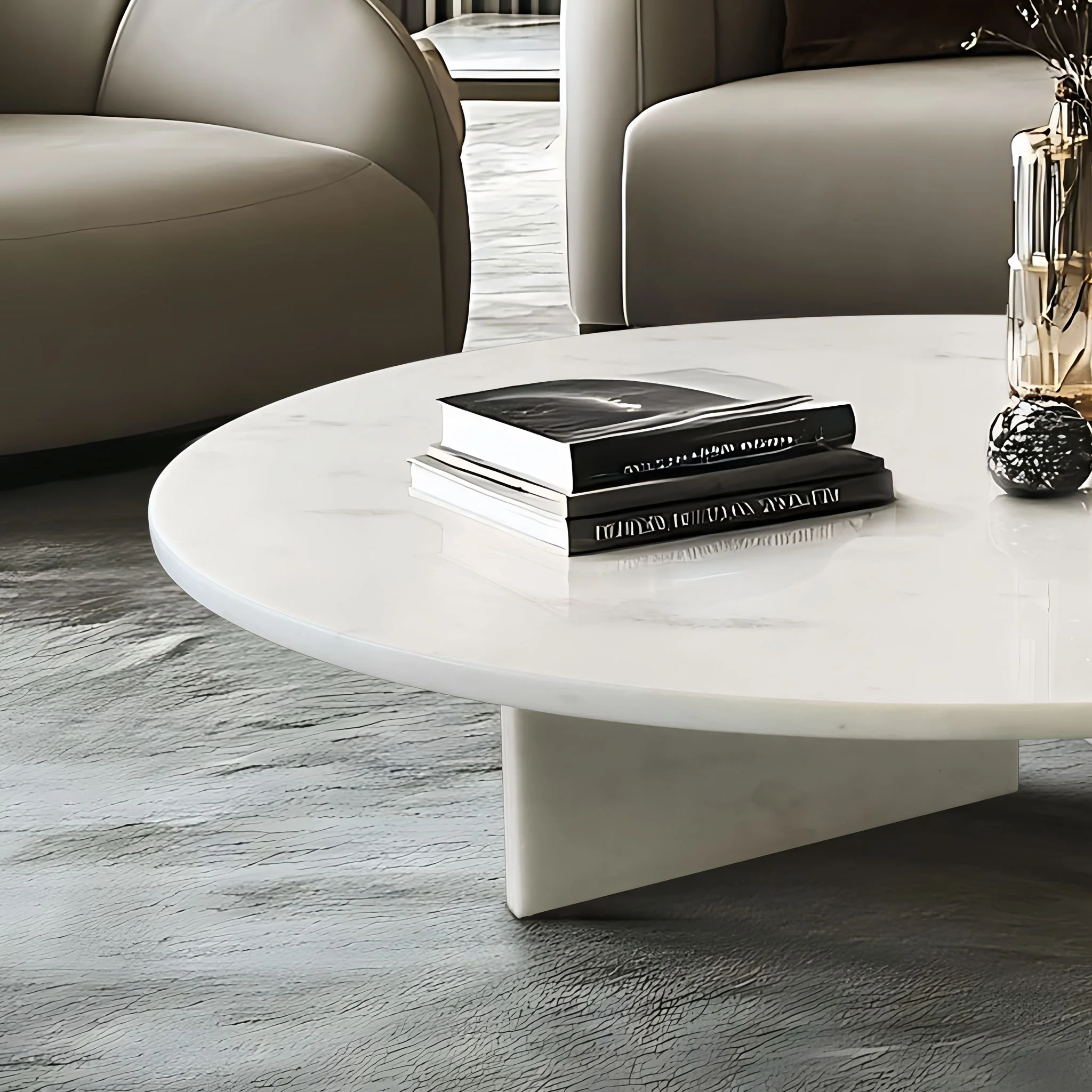Luxury Coffee Table With Unique Veining, Unique Stone Design - Image 81