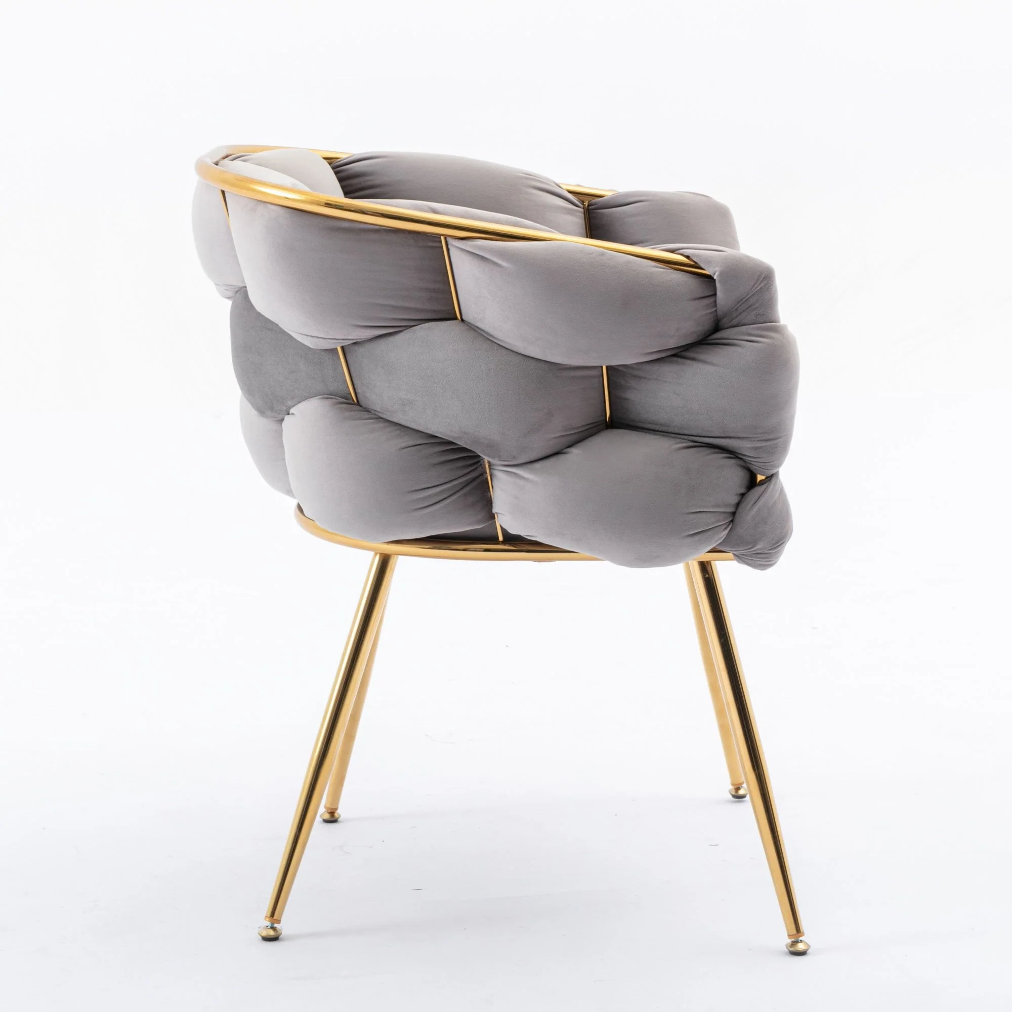 Luxury Modern Simple Leisure Single Sofa Chair Bedroom Lazy Person Household Dresser Stool Manicure Table Back Chair - Image 11