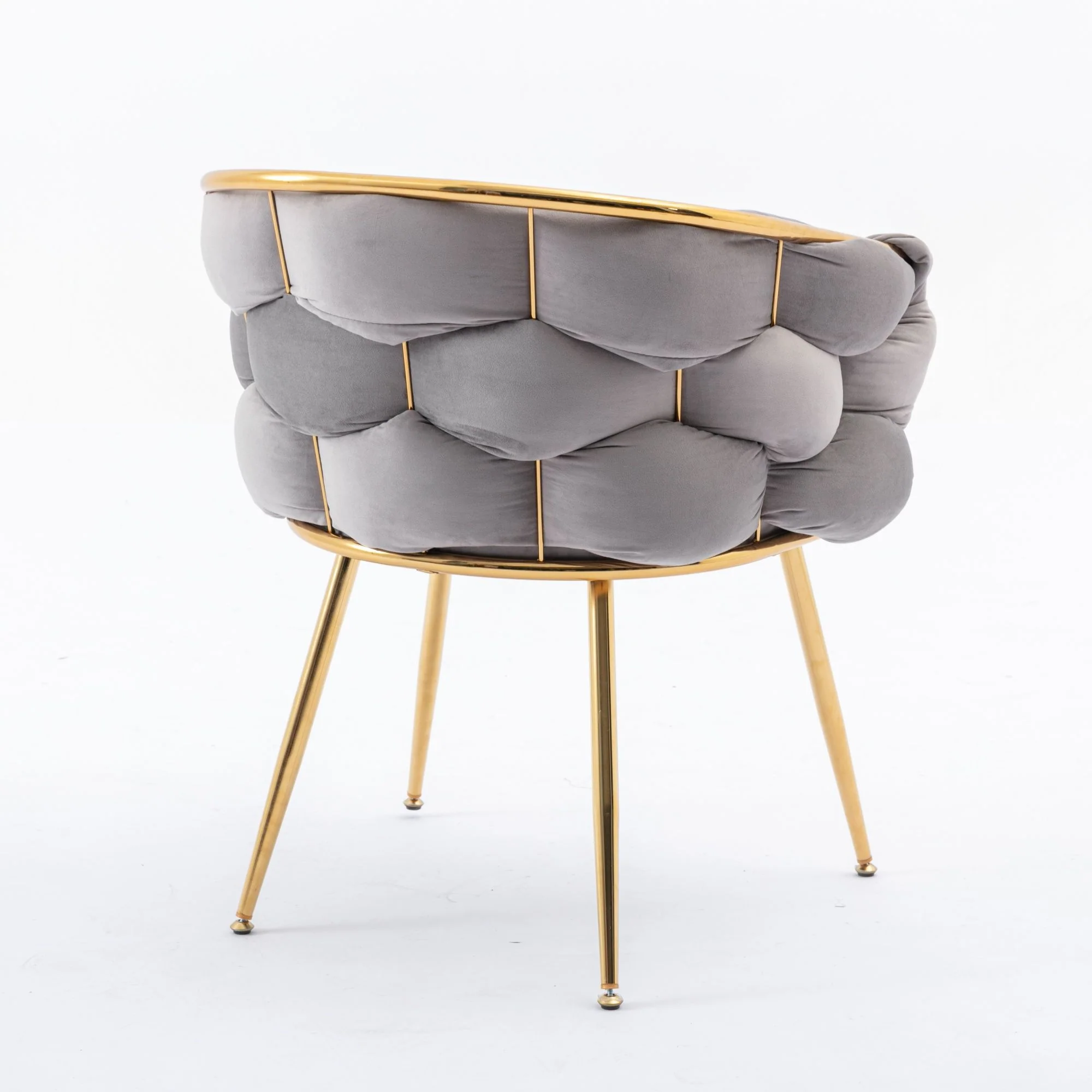 Luxury Modern Simple Leisure Single Sofa Chair Bedroom Lazy Person Household Dresser Stool Manicure Table Back Chair - Image 18