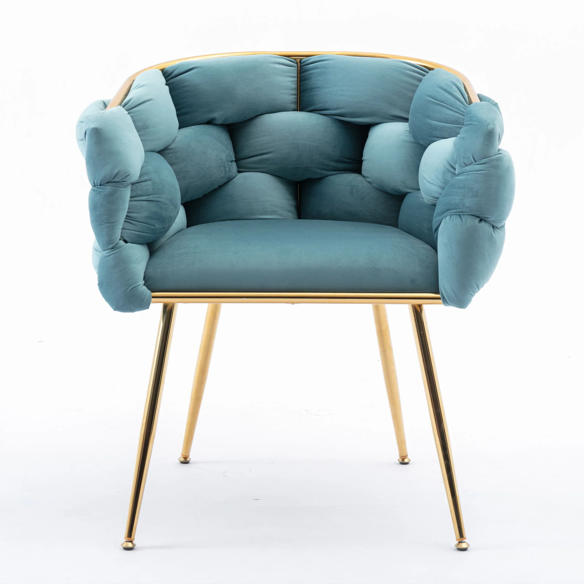 Luxury Modern Simple Leisure Single Sofa Chair Bedroom Lazy Person Household Dresser Stool Manicure Table Back Chair - Image 22