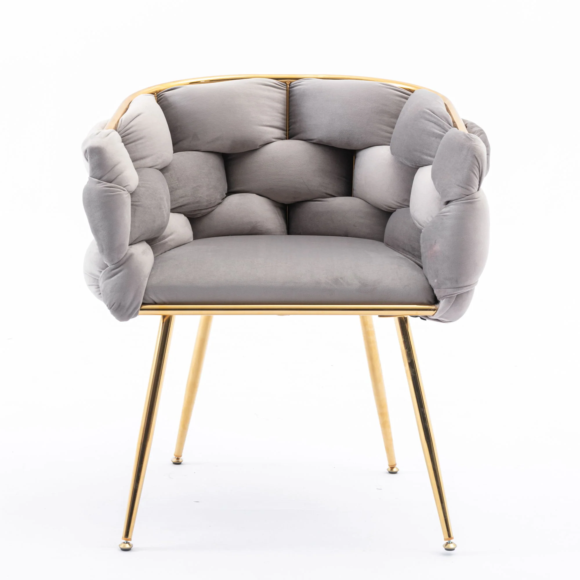Luxury Modern Simple Leisure Single Sofa Chair Bedroom Lazy Person Household Dresser Stool Manicure Table Back Chair - Image 23