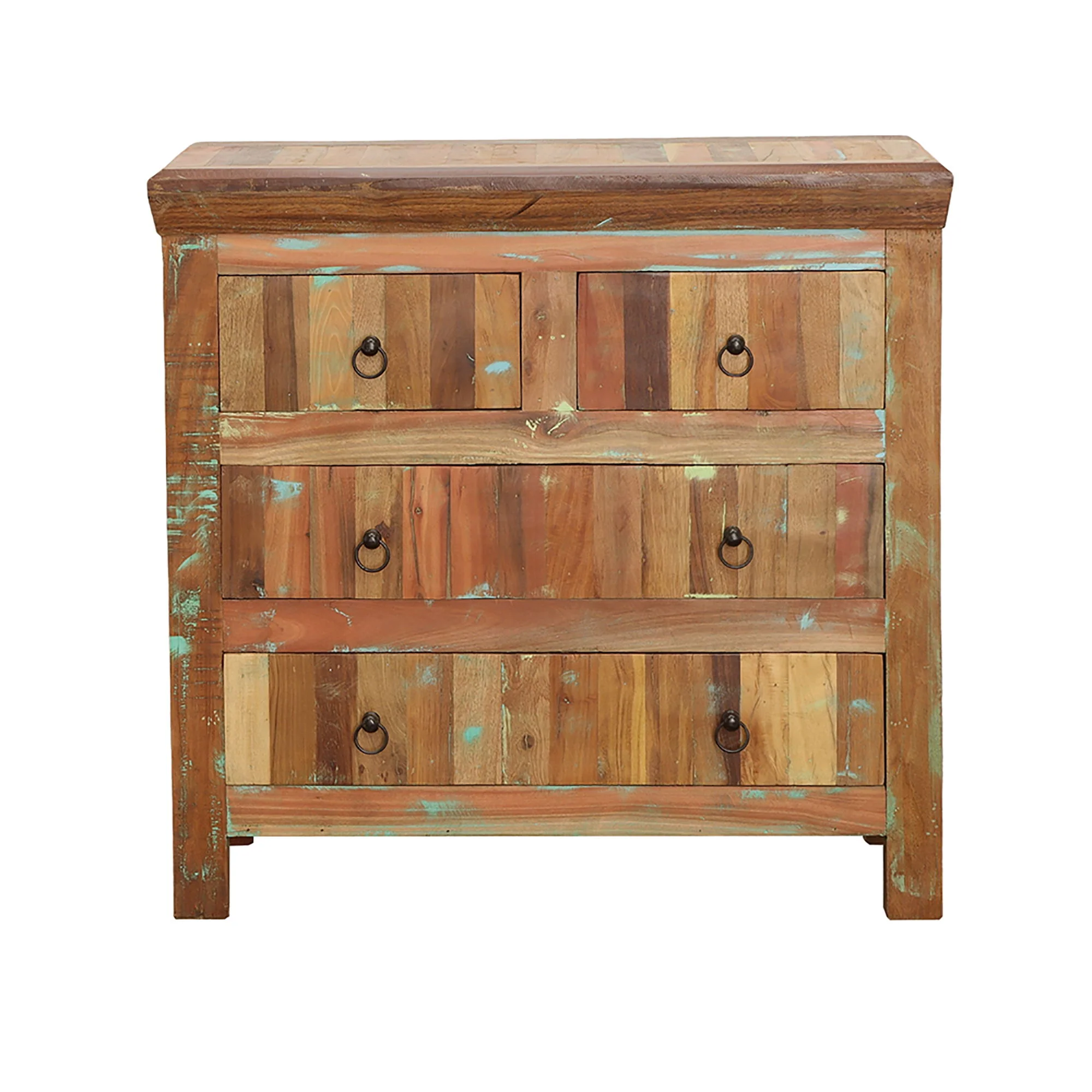 Lynden - 4 Drawer Accent Cabinet With Ring Pulls - Wood - Image 7