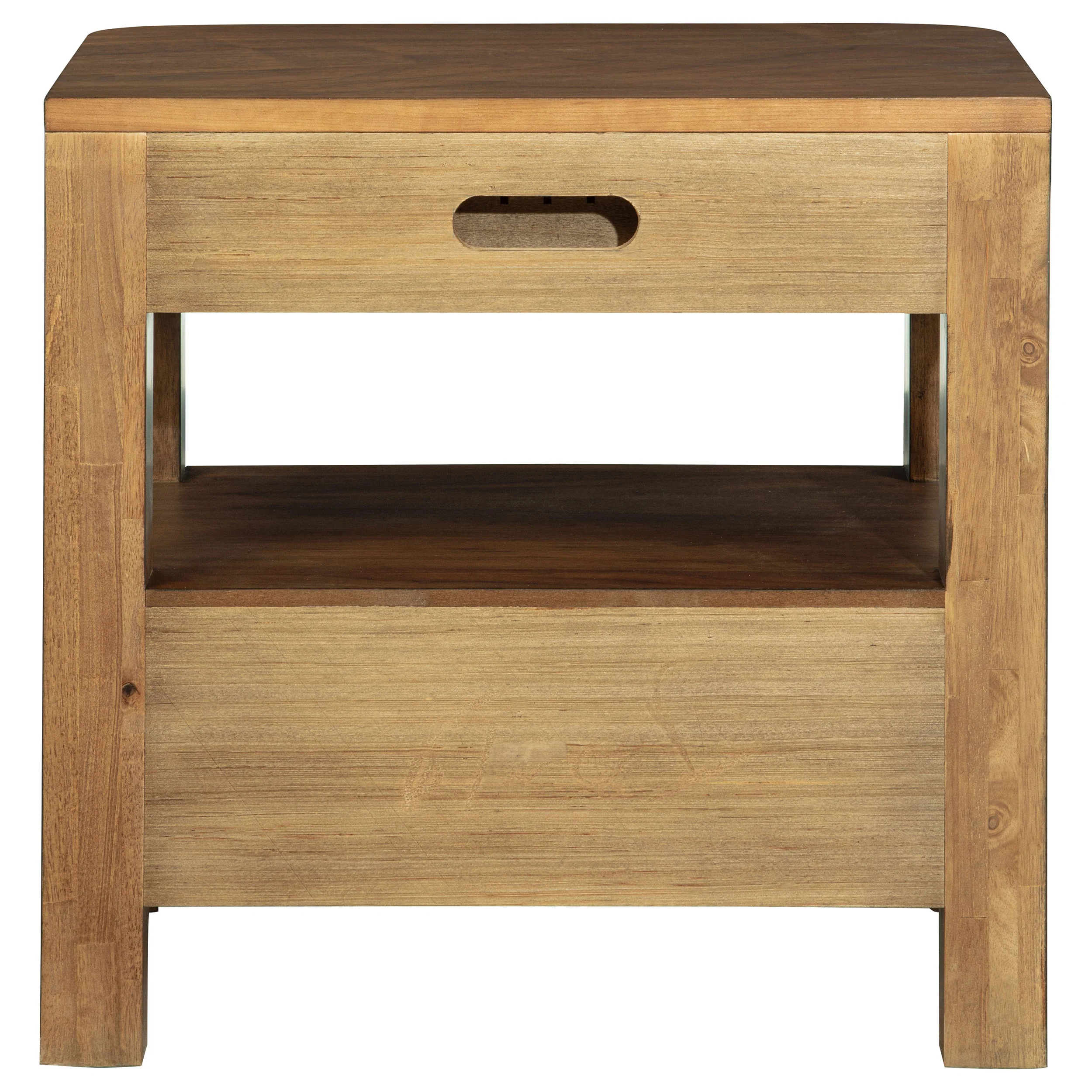 Maderia 2-Drawer Nightstand, Walnut Veneer - Image 10