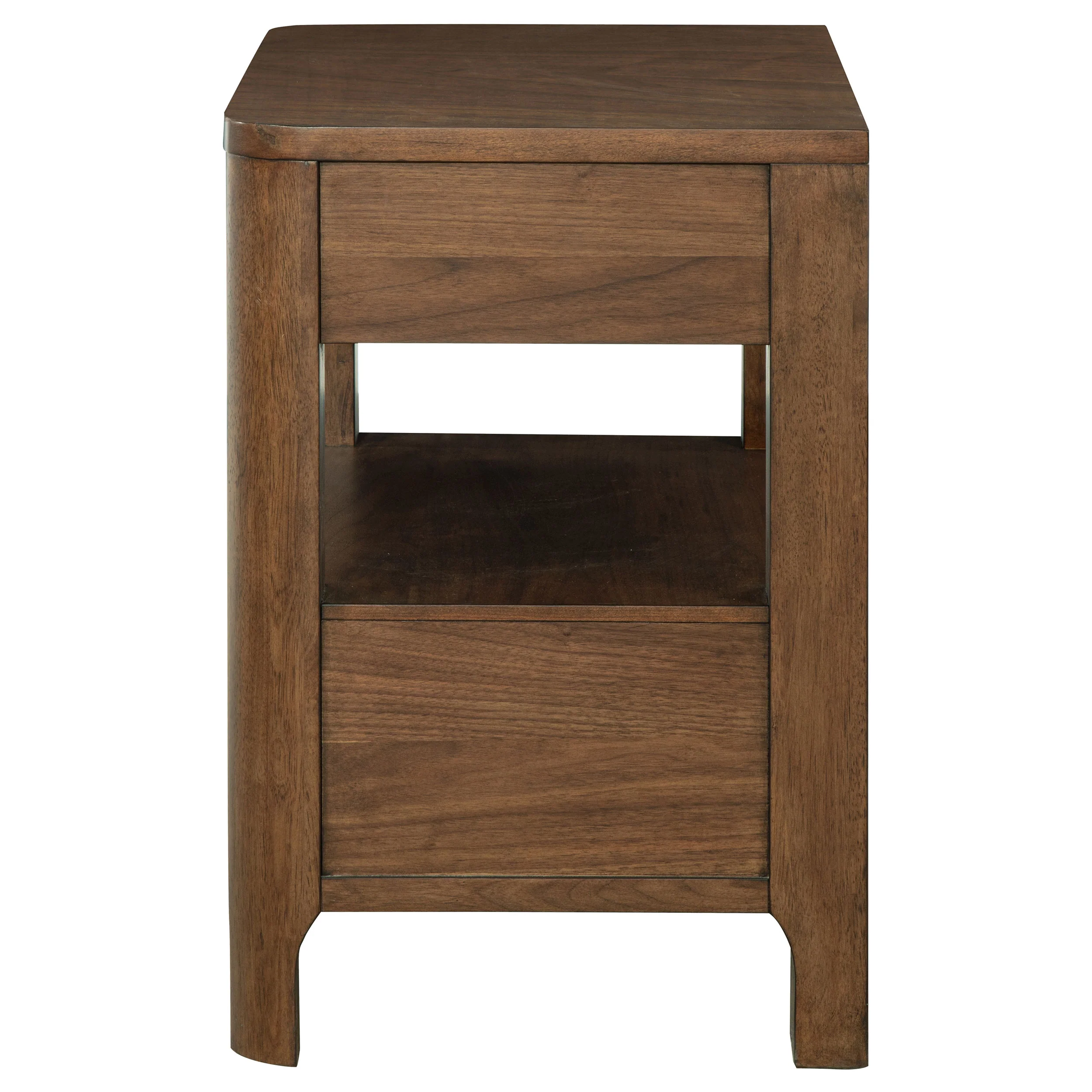 Maderia 2-Drawer Nightstand, Walnut Veneer - Image 5