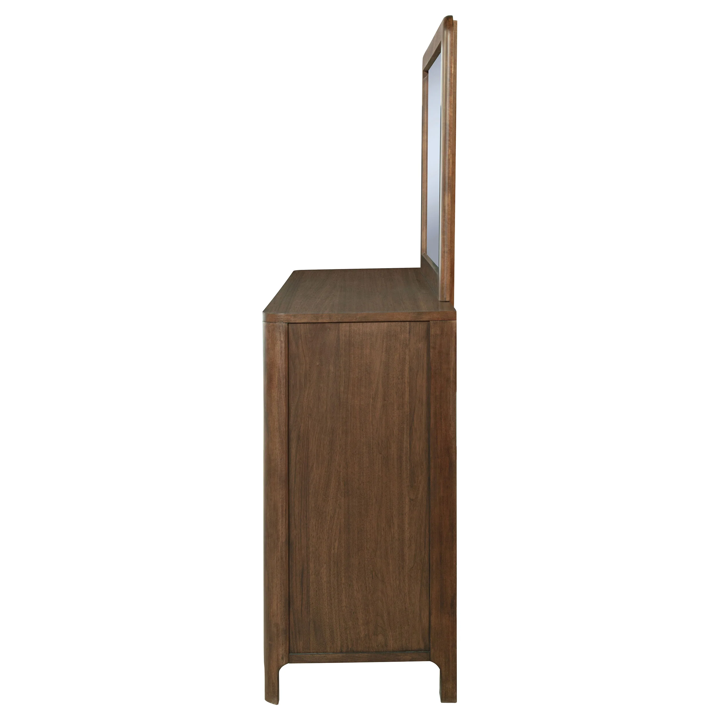 Maderia 8-Drawer Dresser and Mirror Walnut - Image 2