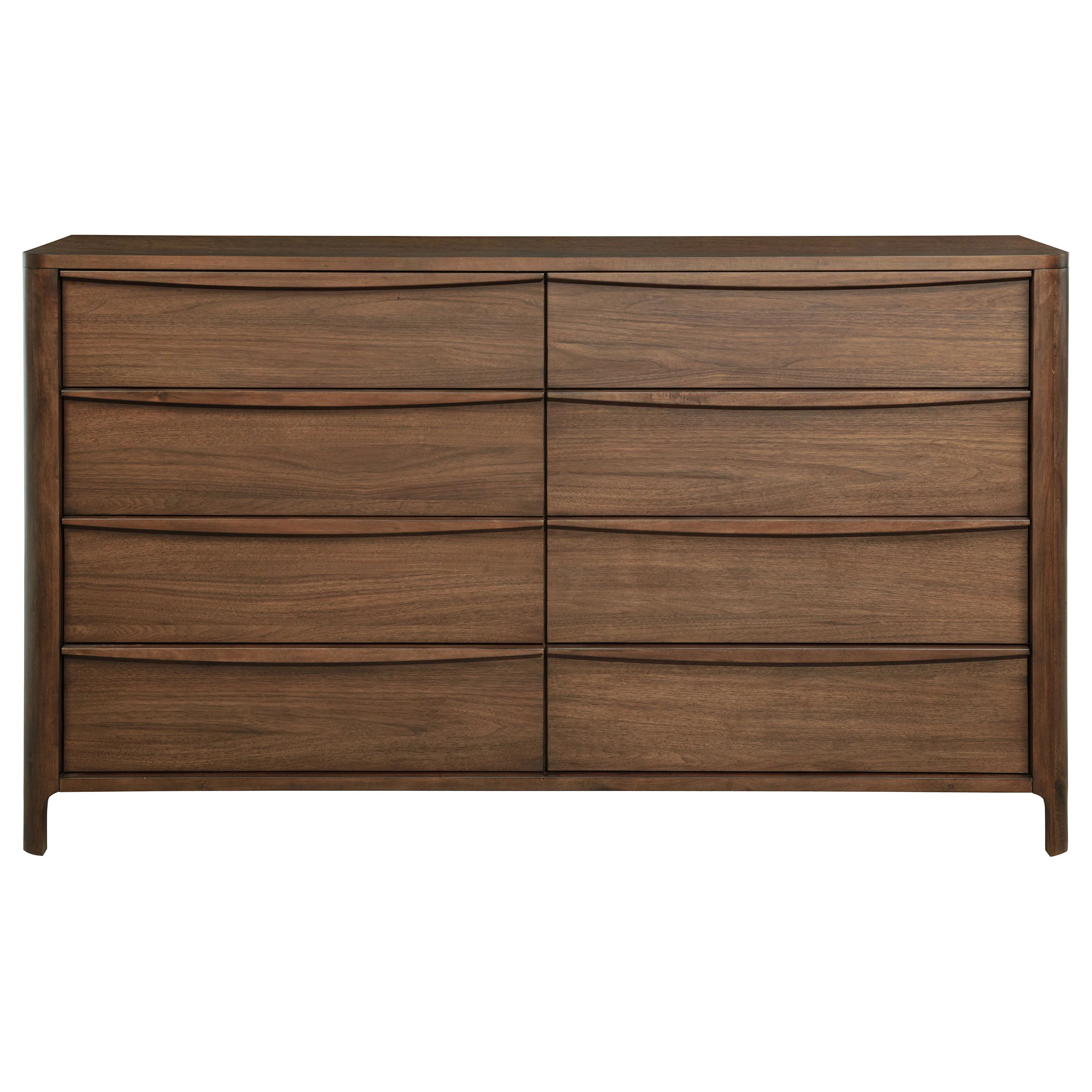 Maderia 8-Drawer Dresser Cabinet in Walnut - Image 4