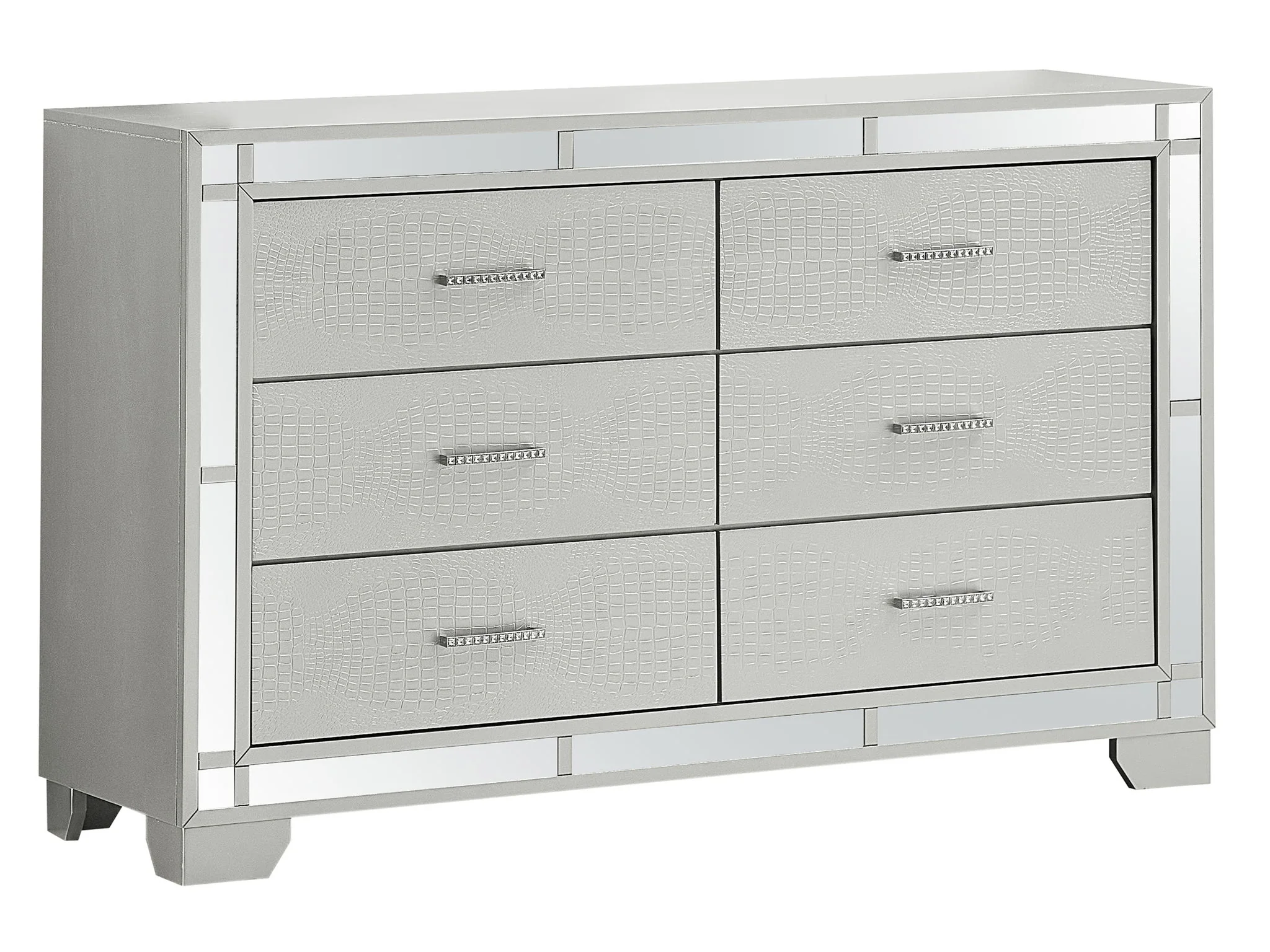 Madison - Dresser - Silver Champagne - Image 5