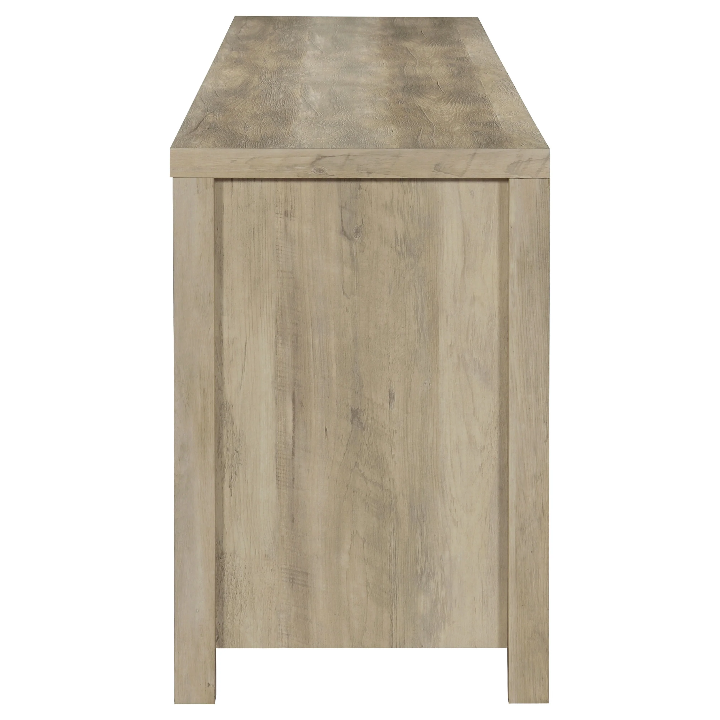 Madra 2-Door TV Stand 79 Inch Distressed Pine - Image 8