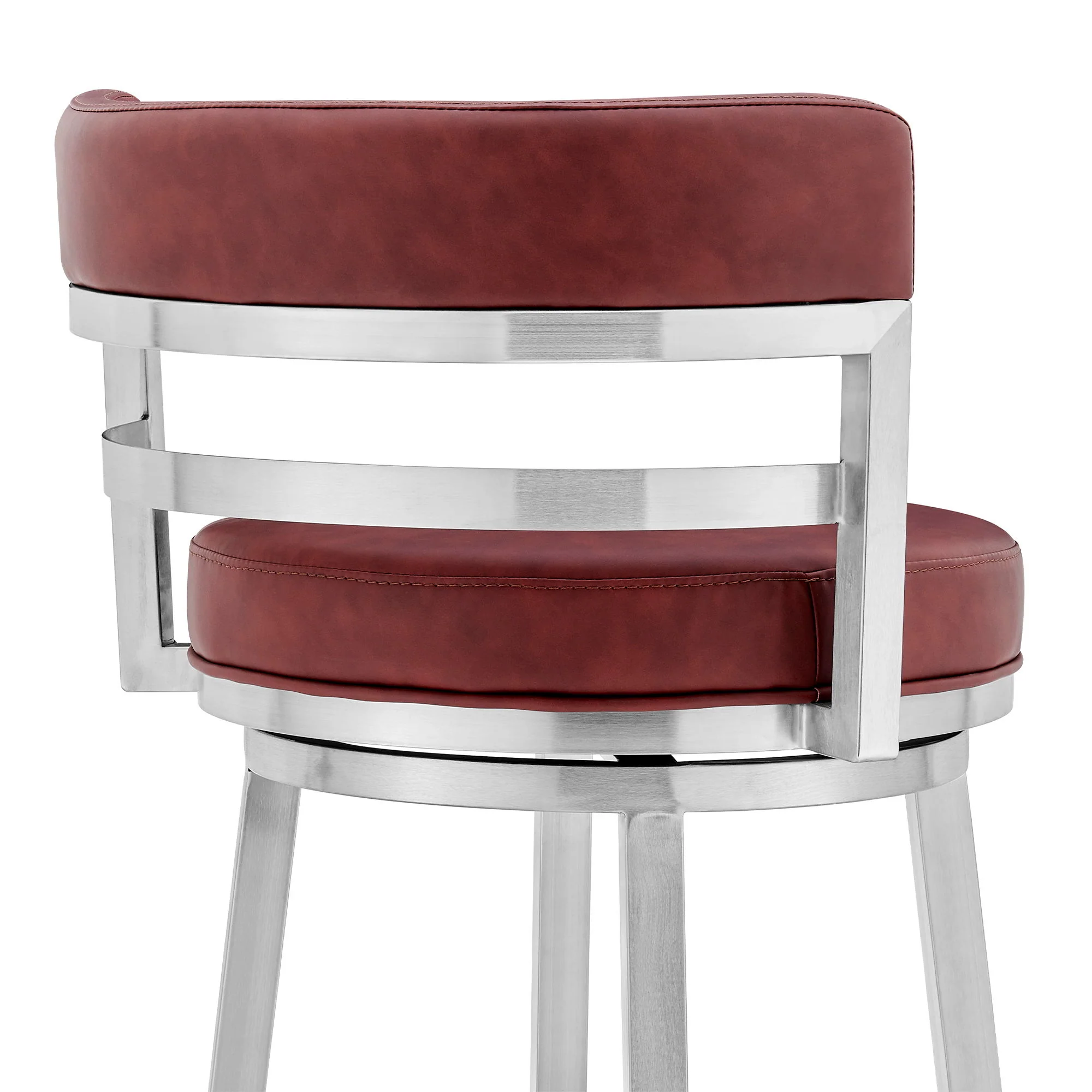 Madrid - Swivel Stainless Steel Bar Stool - Image 77