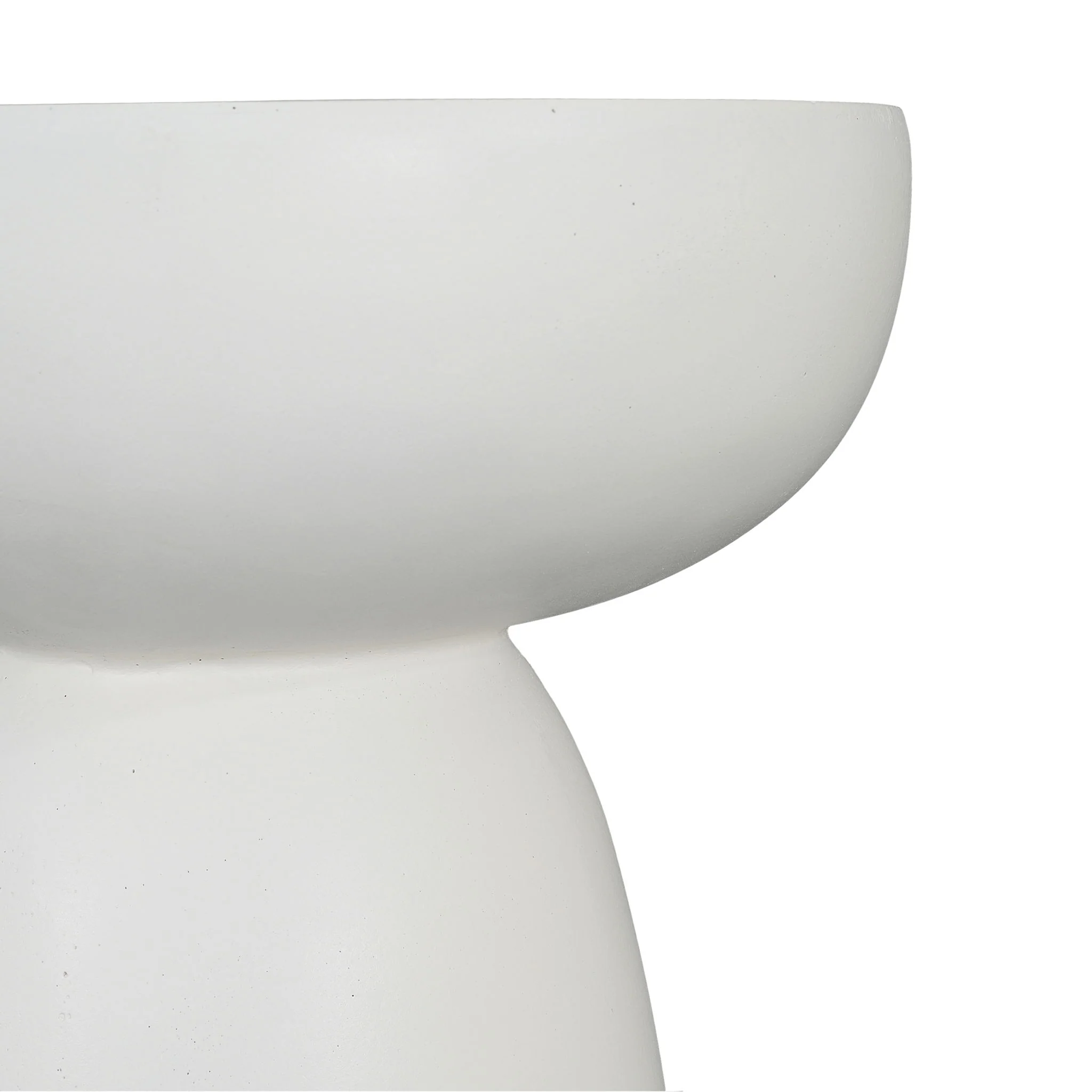 Magnesium Oxide Plant Stand - White - Image 2