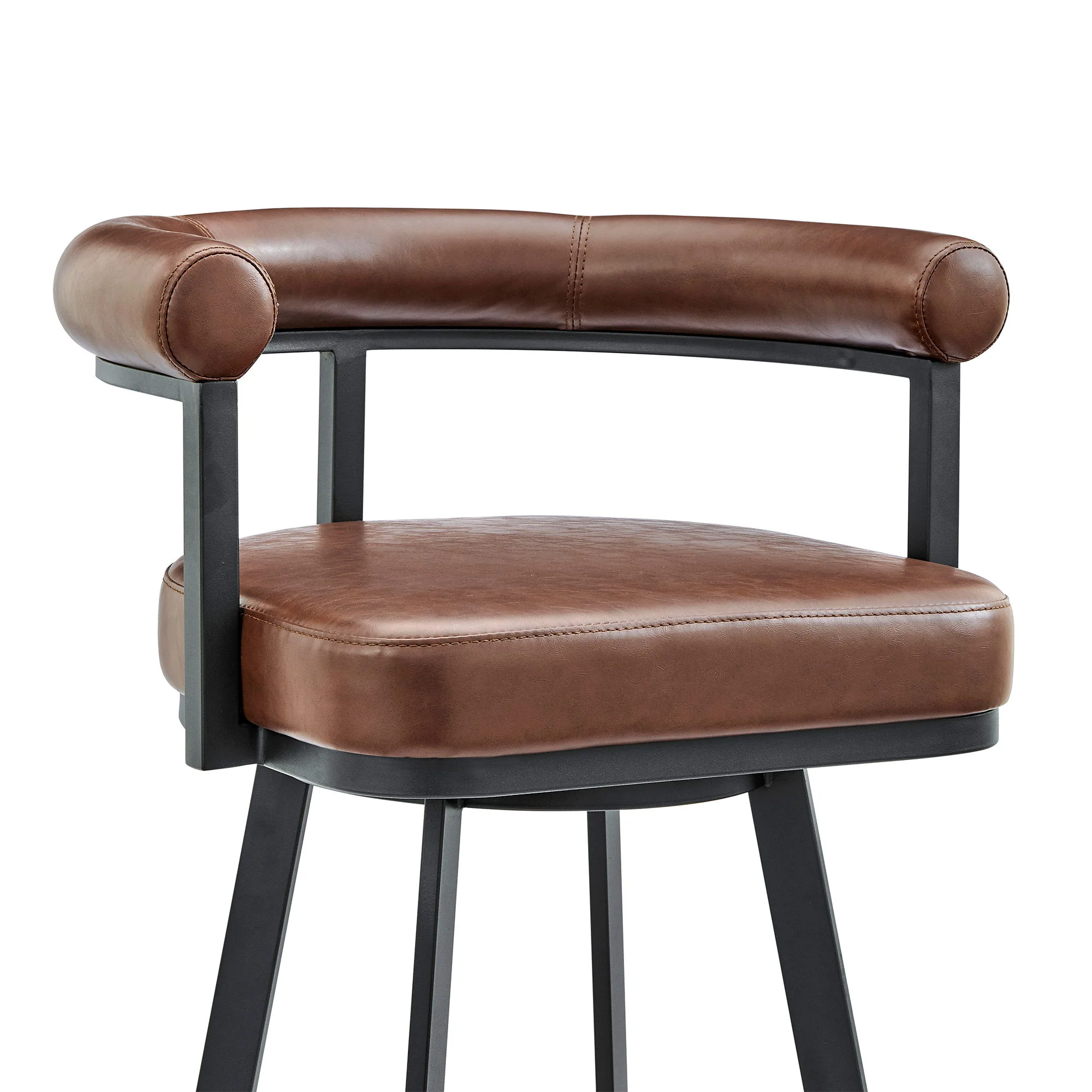 Magnolia - Swivel Stool - Black Metal - Image 14