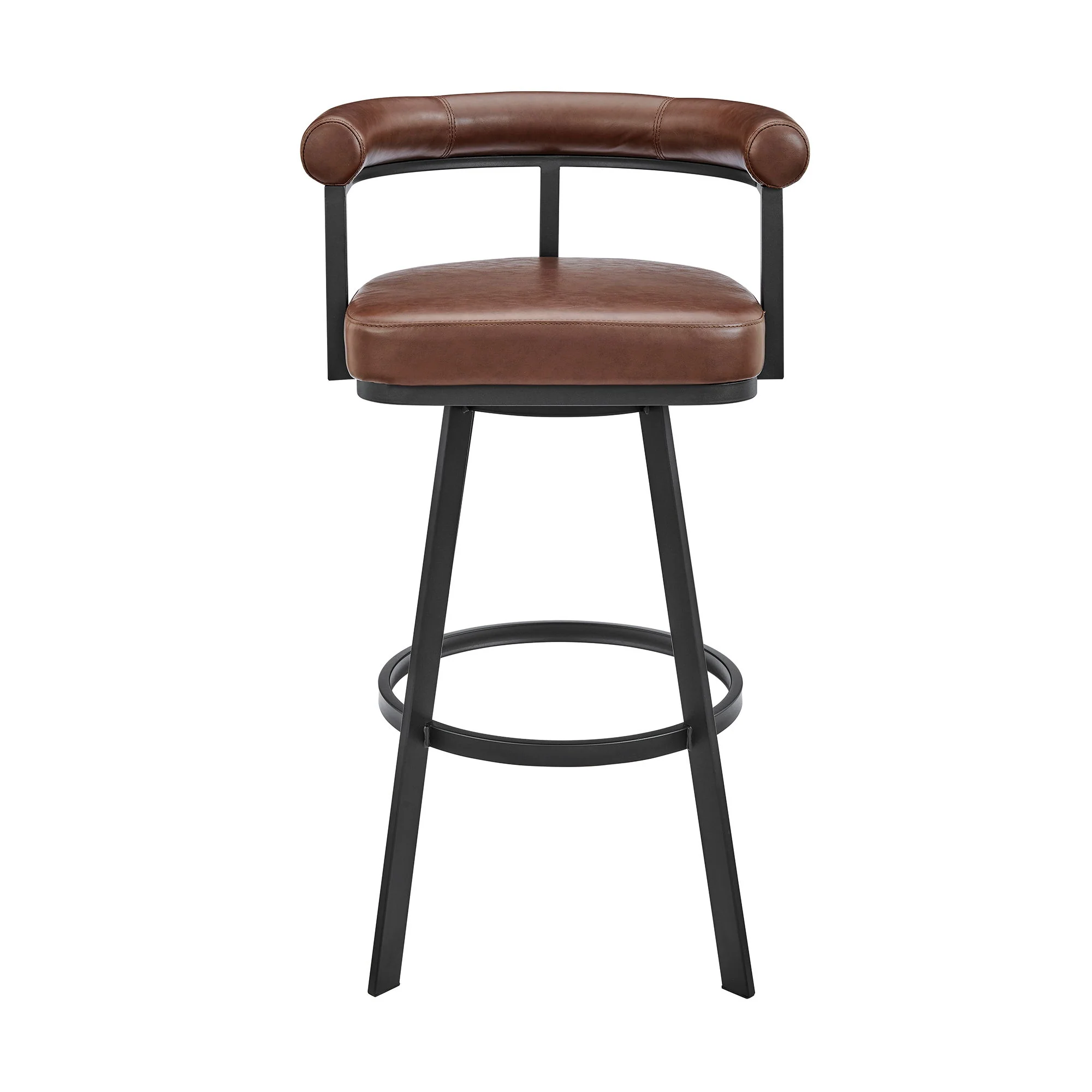 Magnolia - Swivel Stool - Black Metal - Image 4