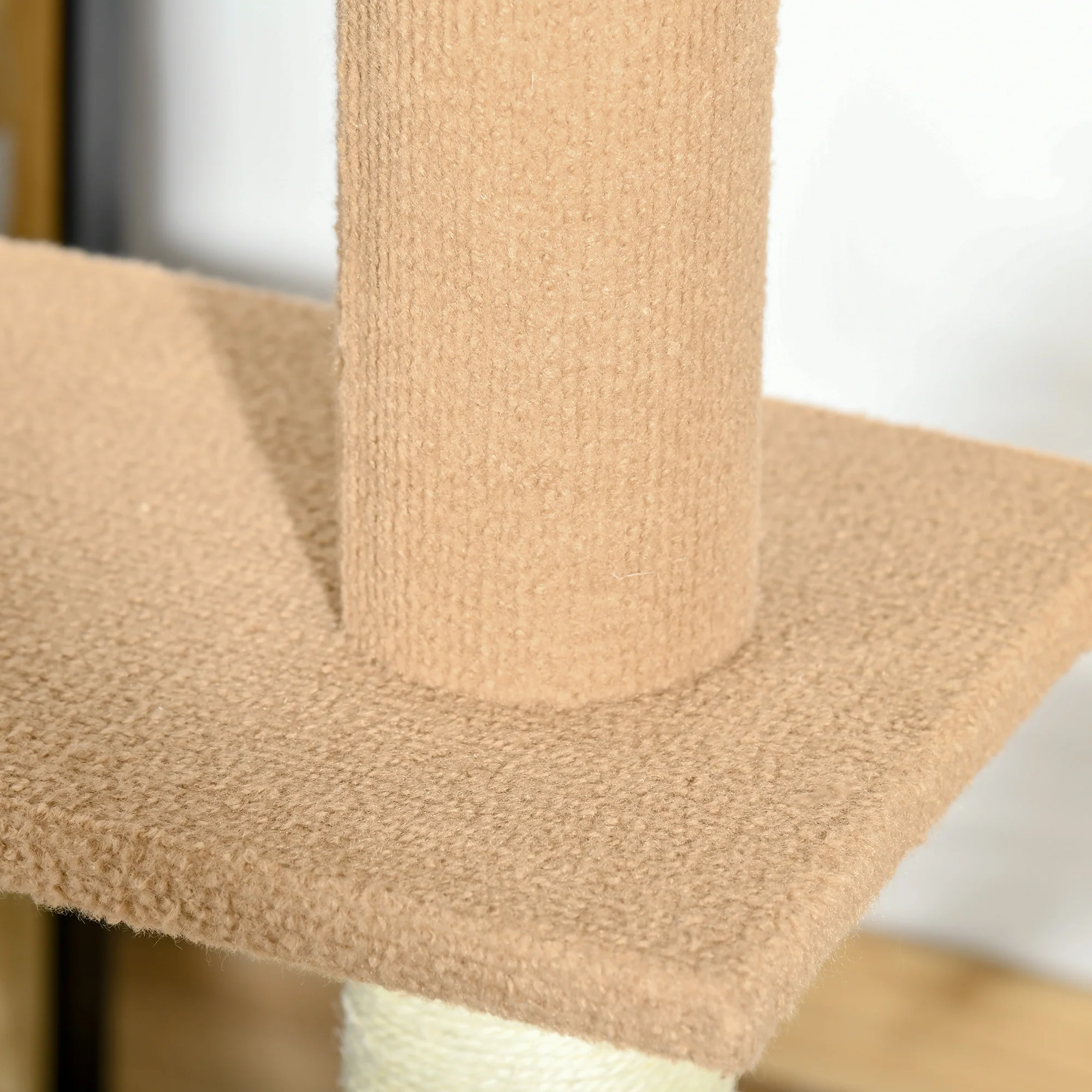 Mallow 102-Inch Floor-to-Ceiling Tall Cat Tree with 4 Jump Platforms - Image 8