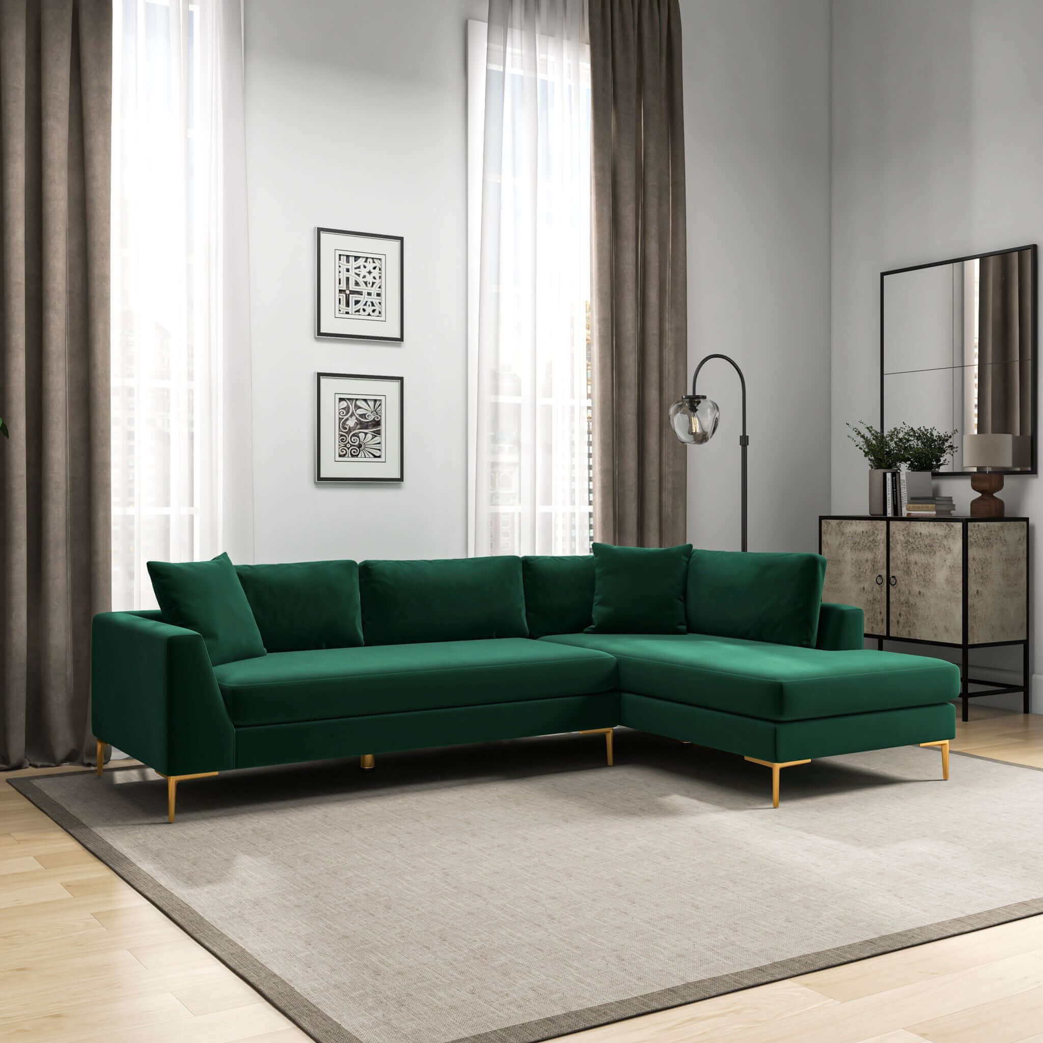 Mano - L-Shaped Sectional Sofa - Image 2