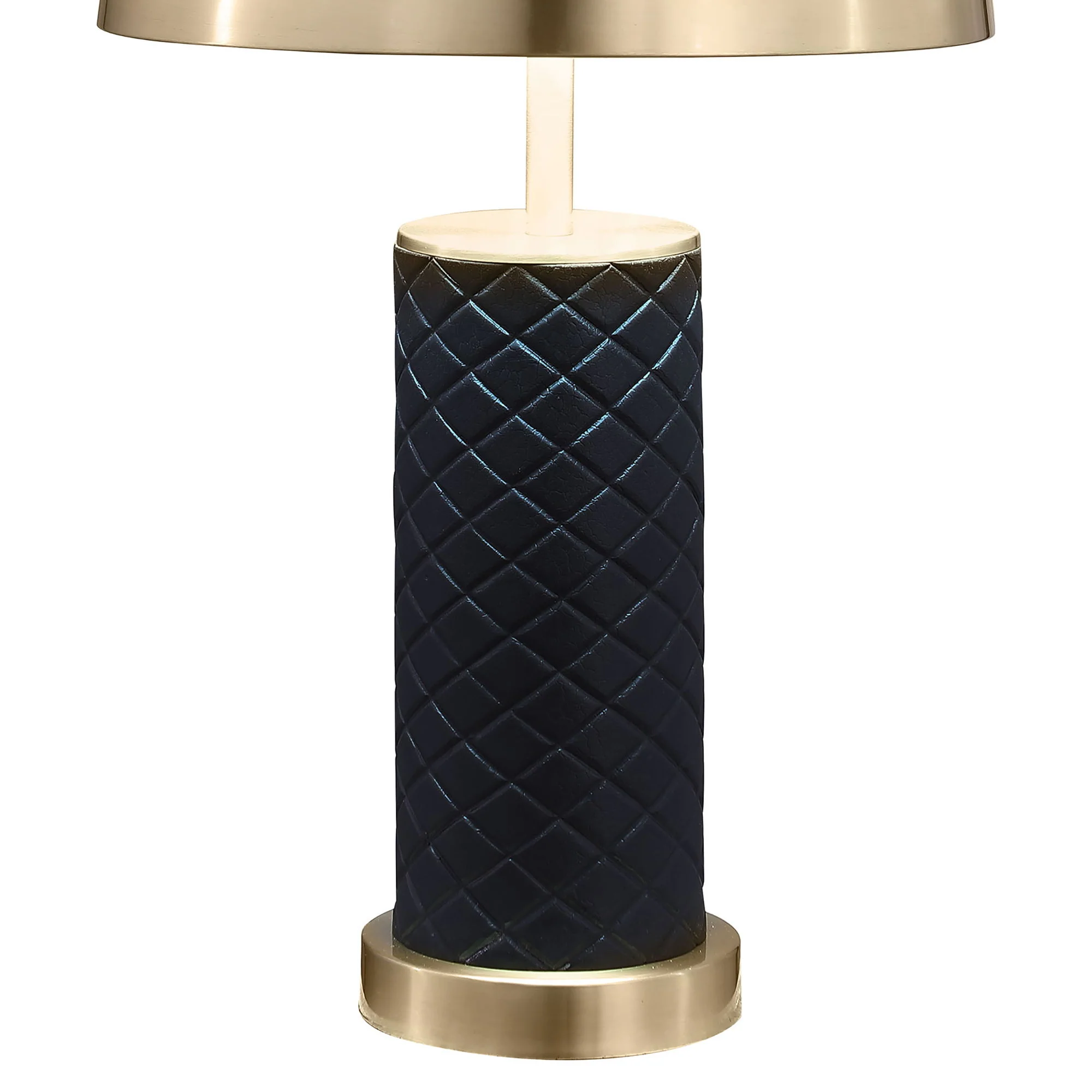 Mantova - Dome Quilted Lamp (Set of 2) - Black - Image 2