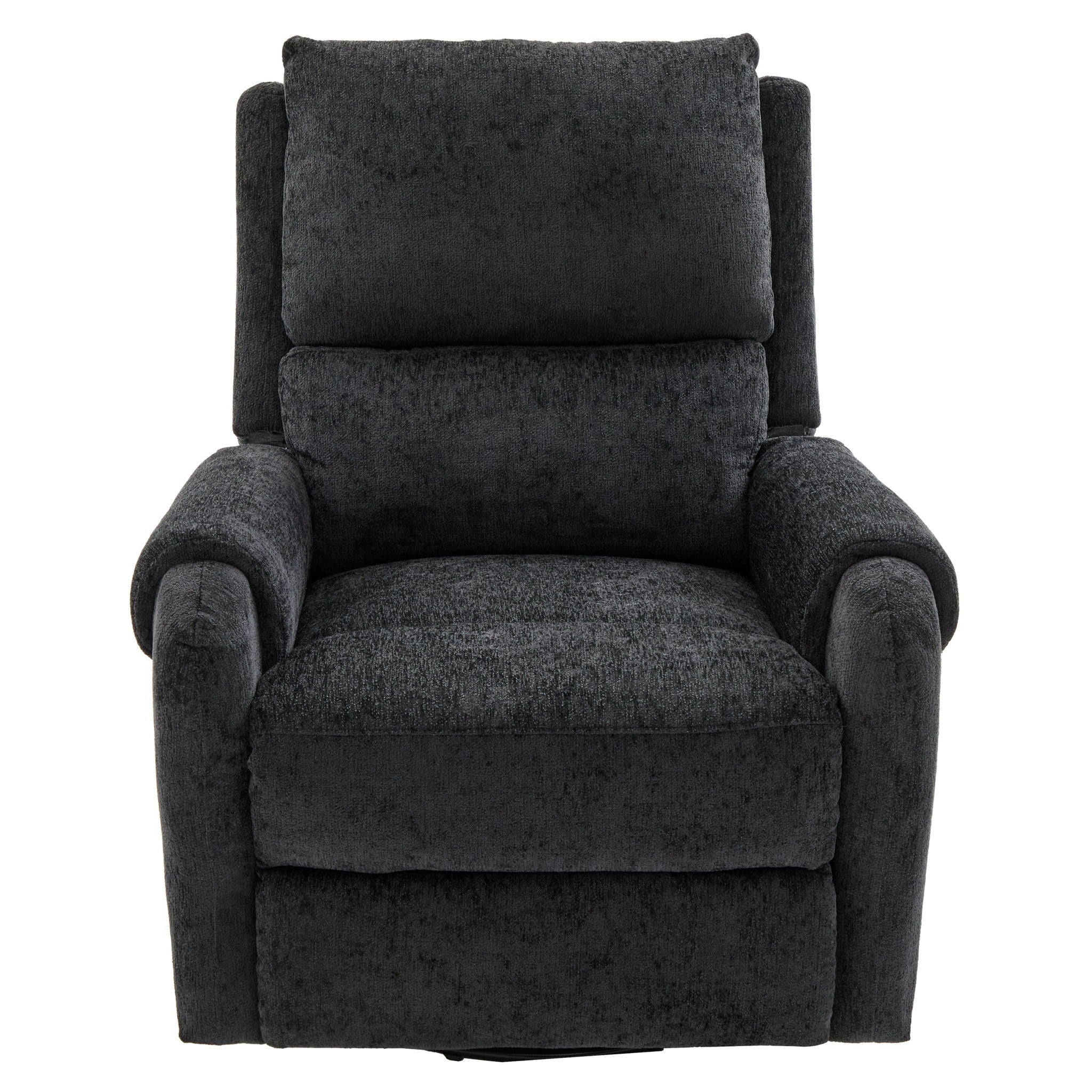 Manual Recliner Massage Chair With Swivel Rocker, 8 Massage Modes, Side Storage Pocket - Image 7