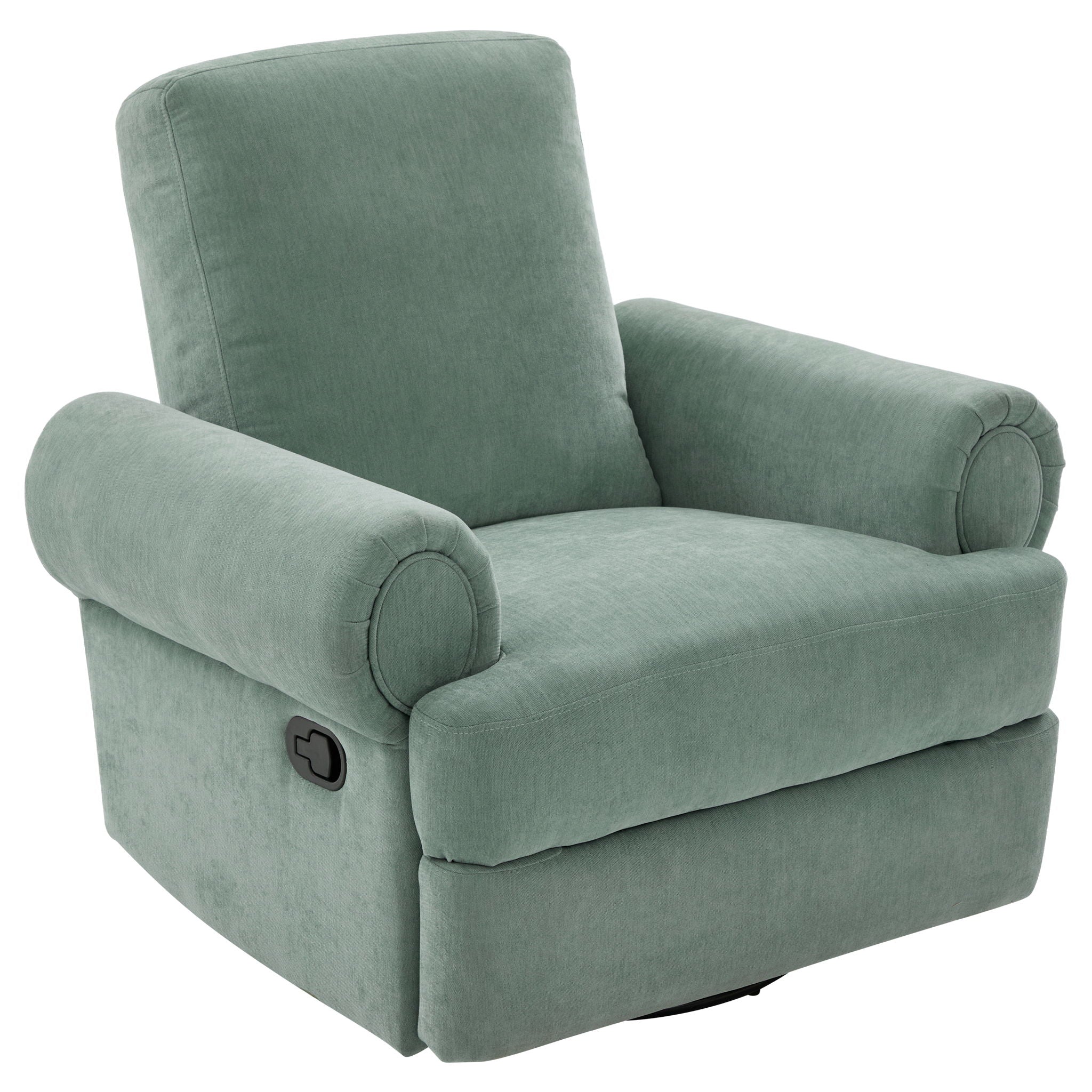 Manual Swivel Recliner Rocker Chair With Adjustable Backrest - Image 13