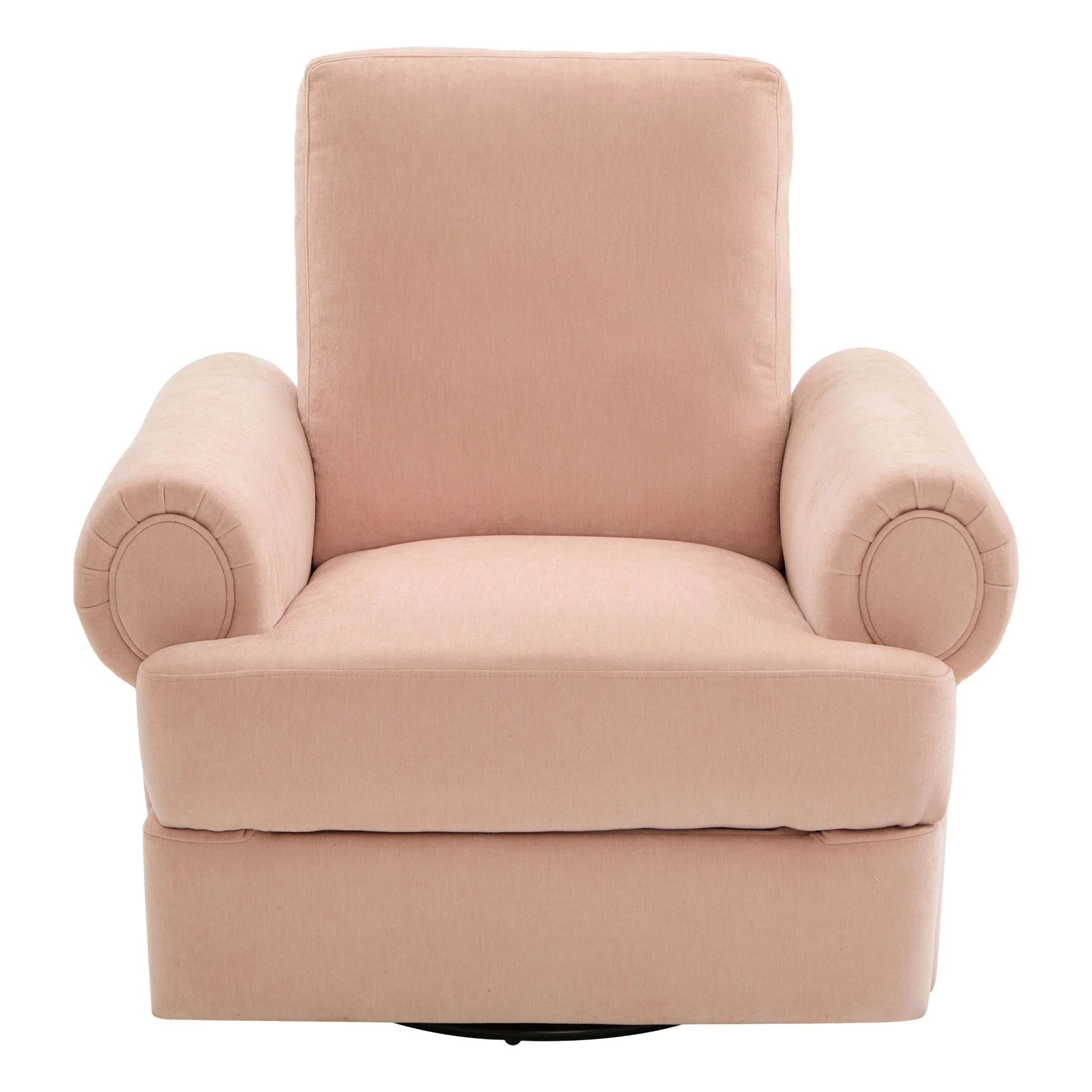 Manual Swivel Recliner Rocker Chair With Adjustable Backrest - Image 4