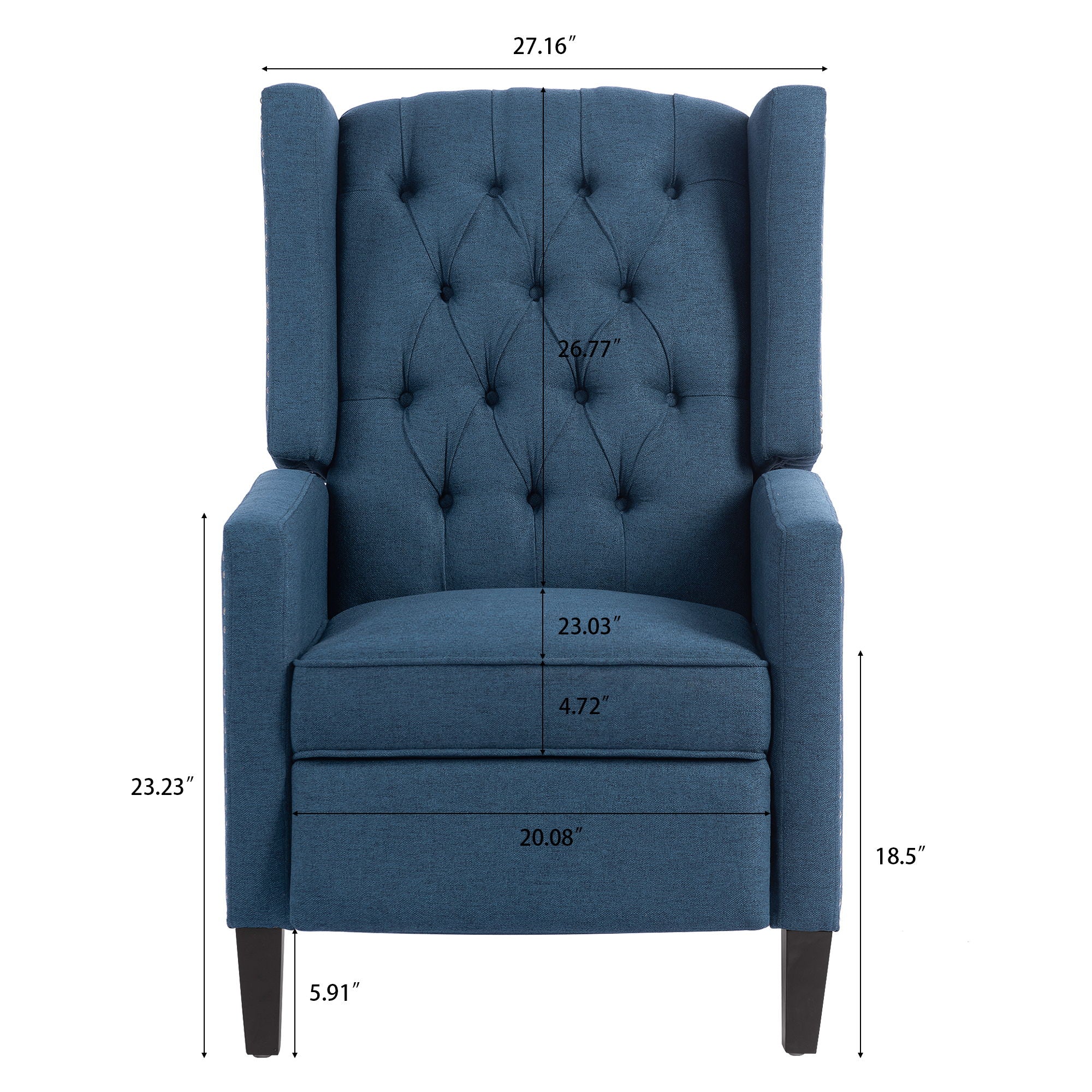 Manual Wing Chair Recliner - Image 17