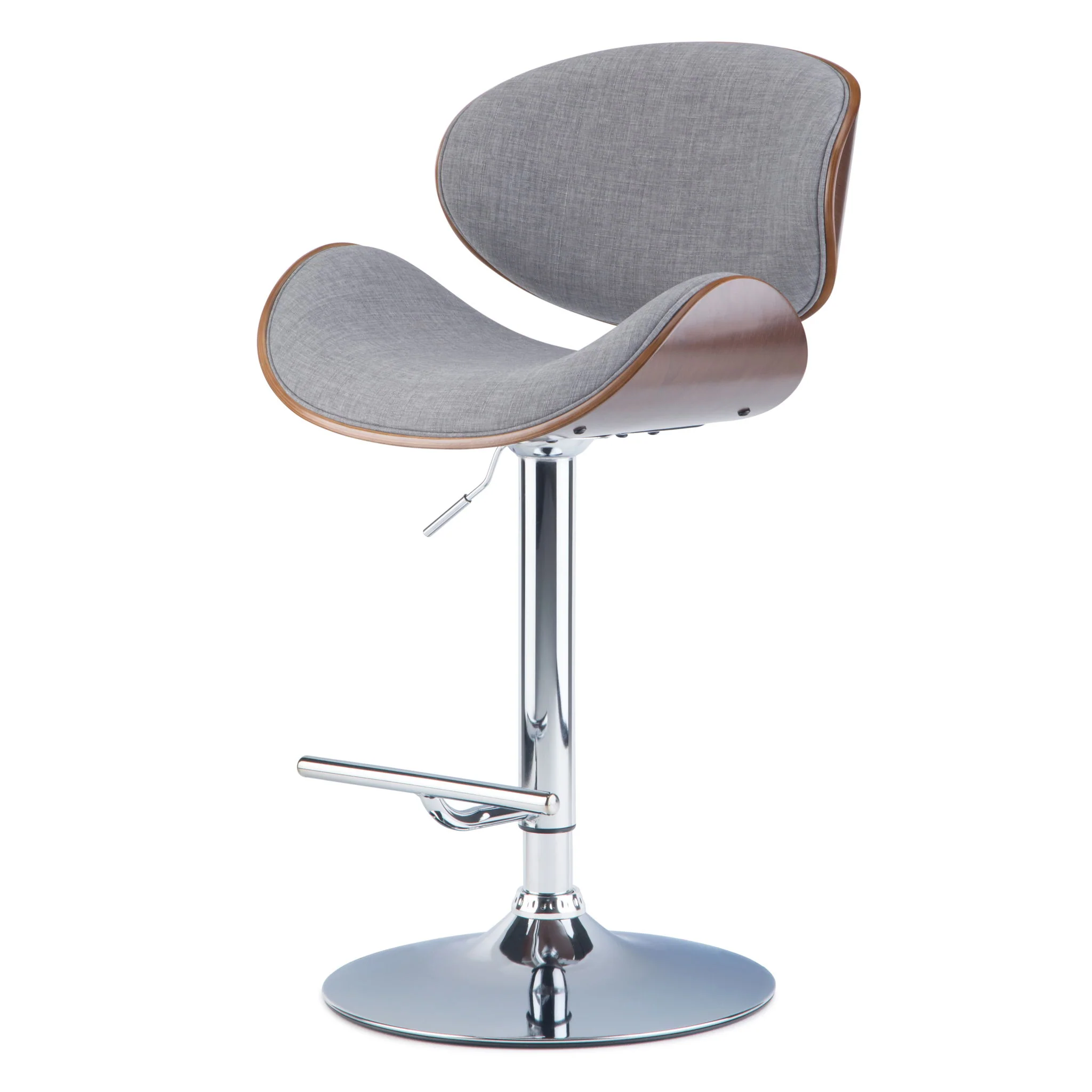 Marana - Multifunctional Handcrafted Bentwood Adjustable Swivel Bar Stool - Image 2