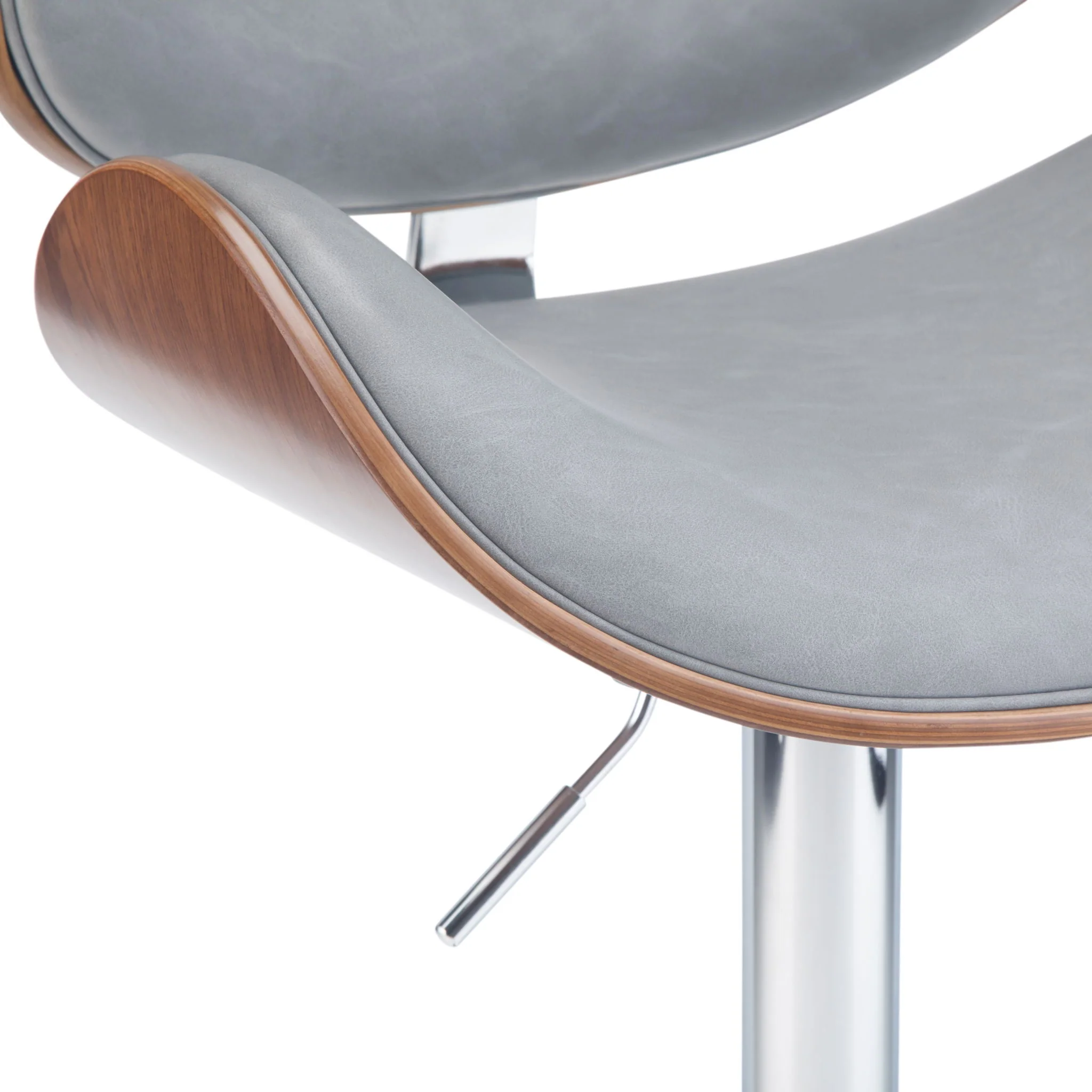 Marana - Multifunctional Handcrafted Bentwood Adjustable Swivel Bar Stool - Image 30