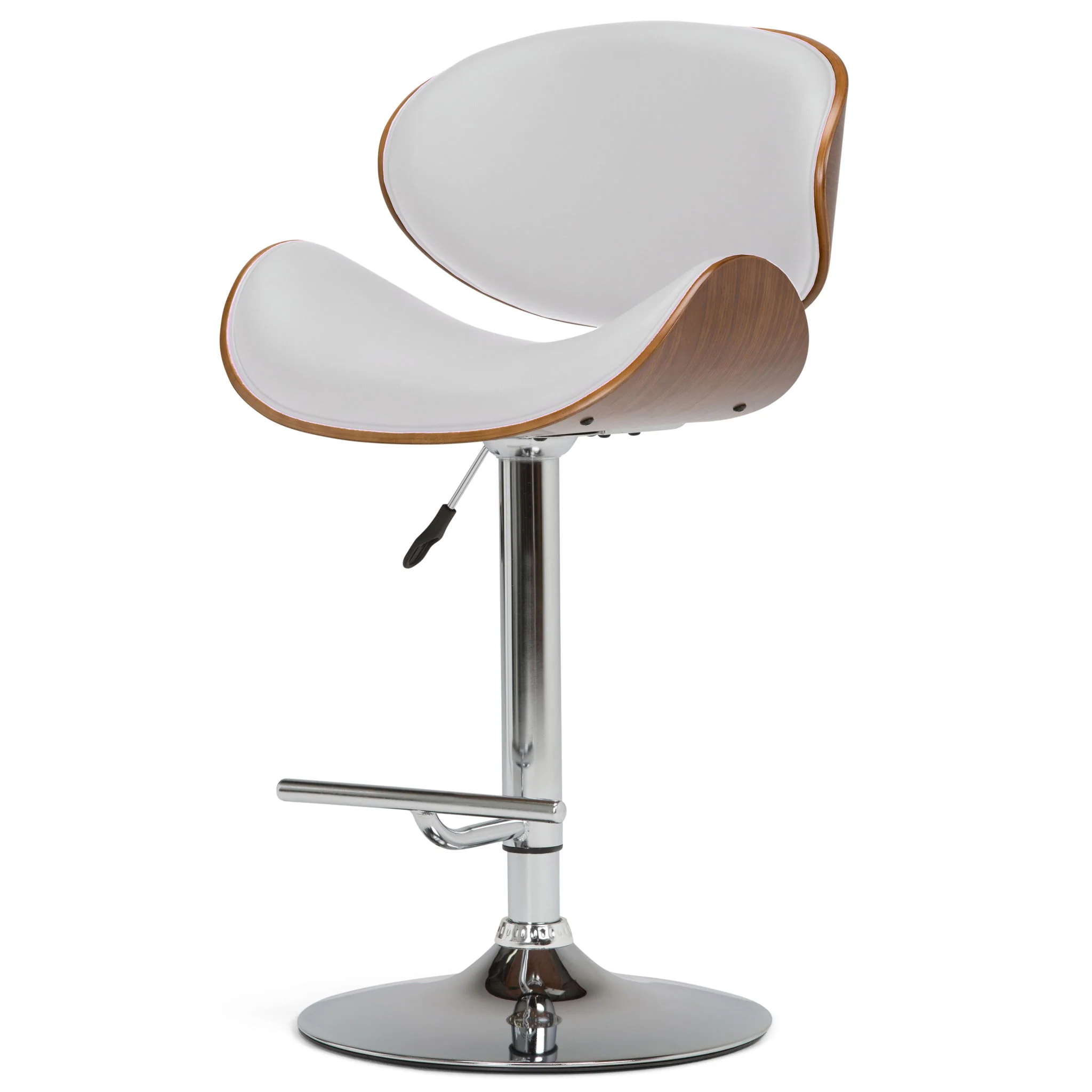 Marana - Multifunctional Handcrafted Bentwood Adjustable Swivel Bar Stool - Image 5