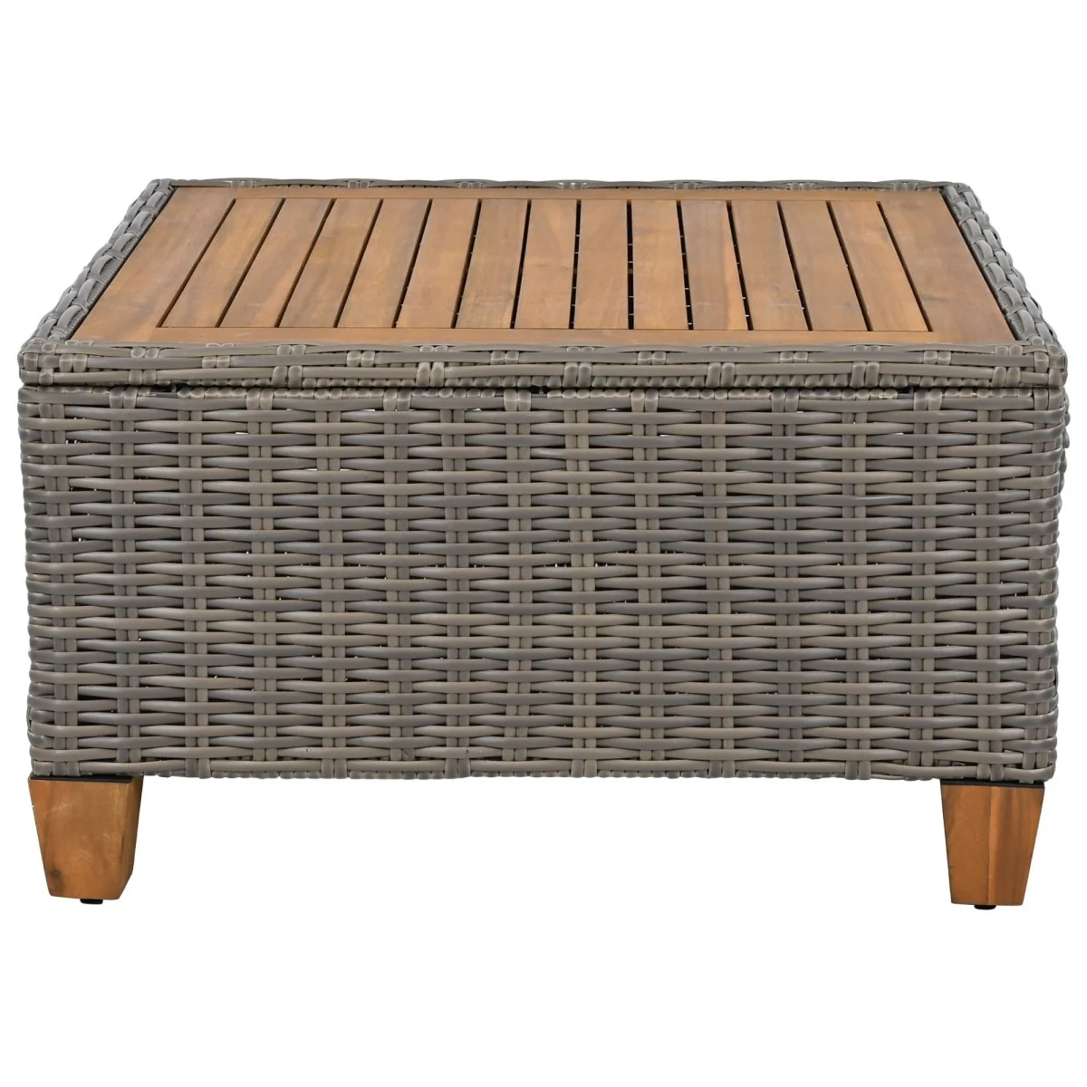 Marbelle 8-Piece Wicker Patio Set with Swivel Rockers and Storage Table - Image 20