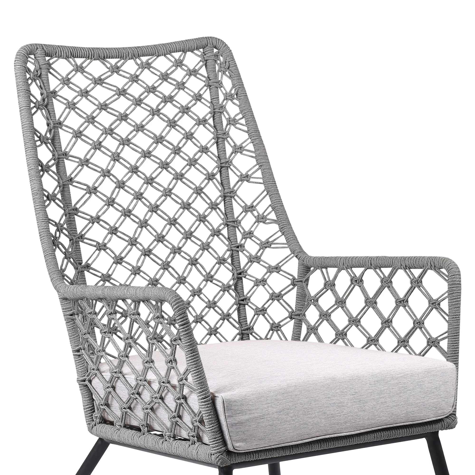 Marco - Indoor / Outdoor Steel Lounge Chair - Image 3