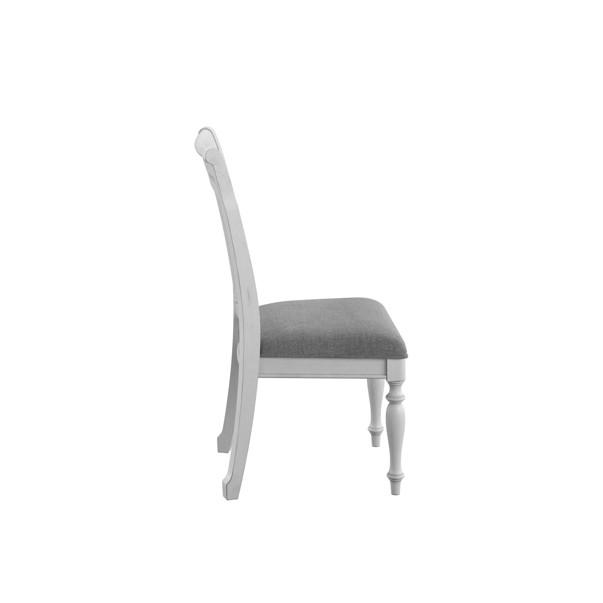 Slat Back Dining Chairs (Set of 2) - Gray - Image 3