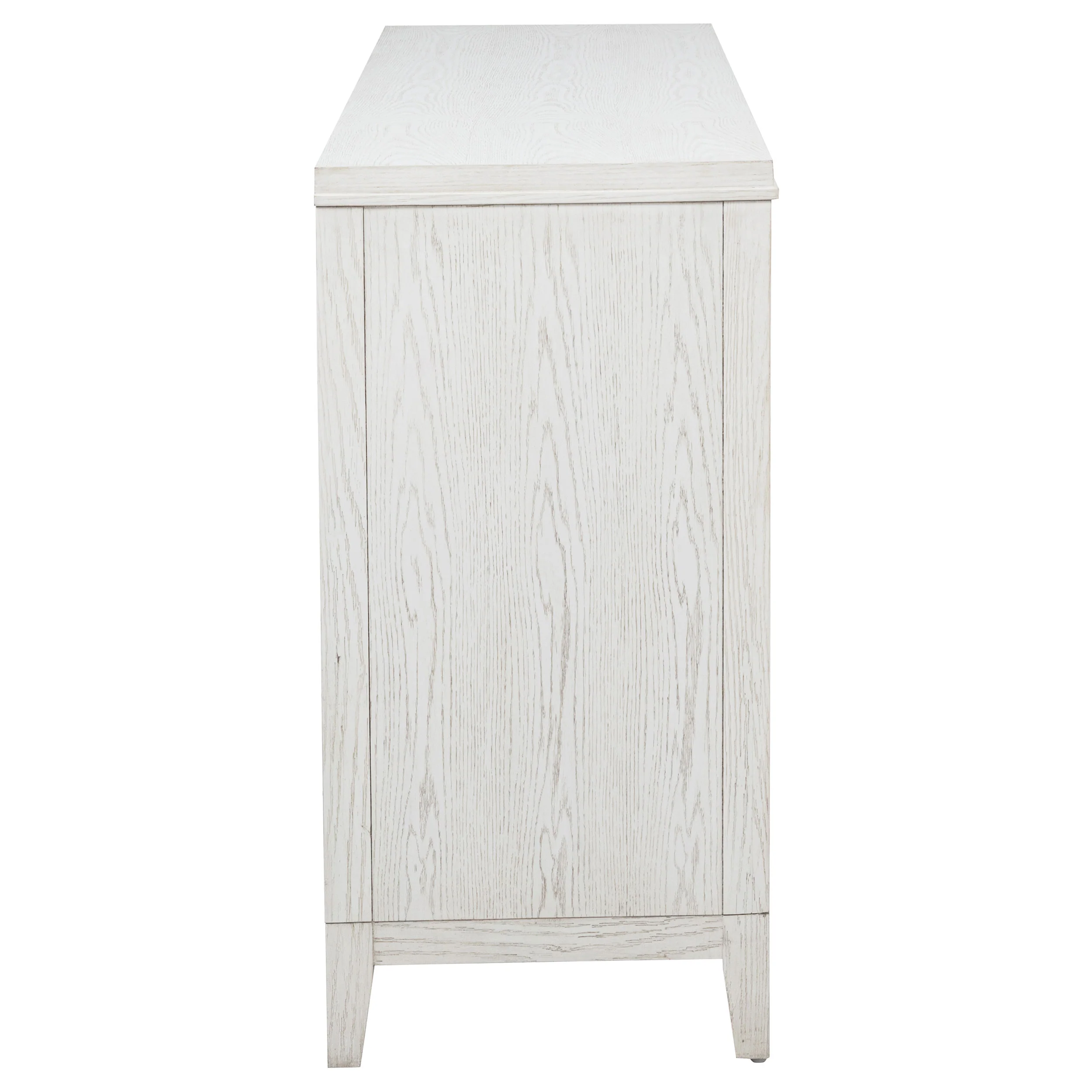 Marielle 6-Drawer Bedroom Dresser Distressed White - Image 10