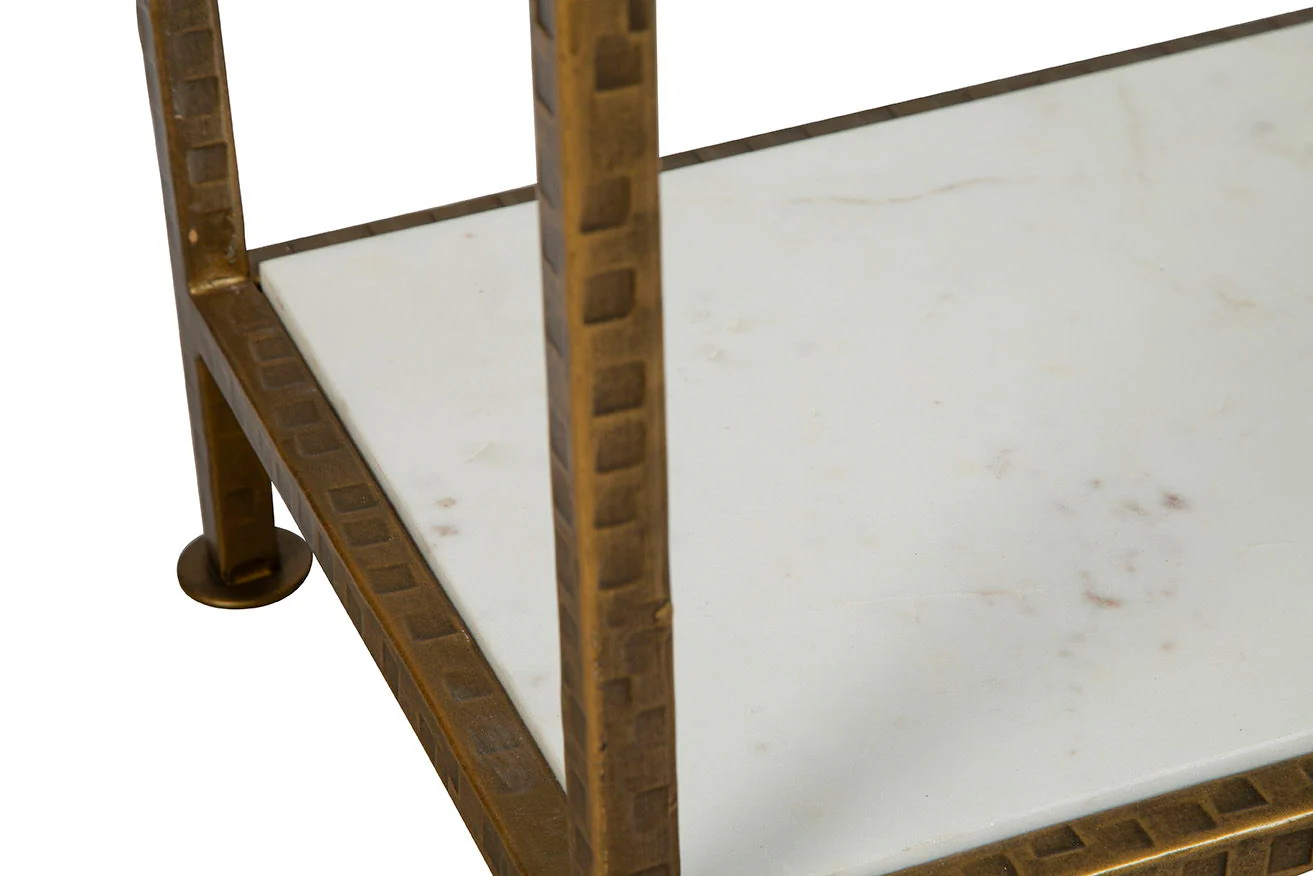 Marietta - Console - Gold / White - Image 7