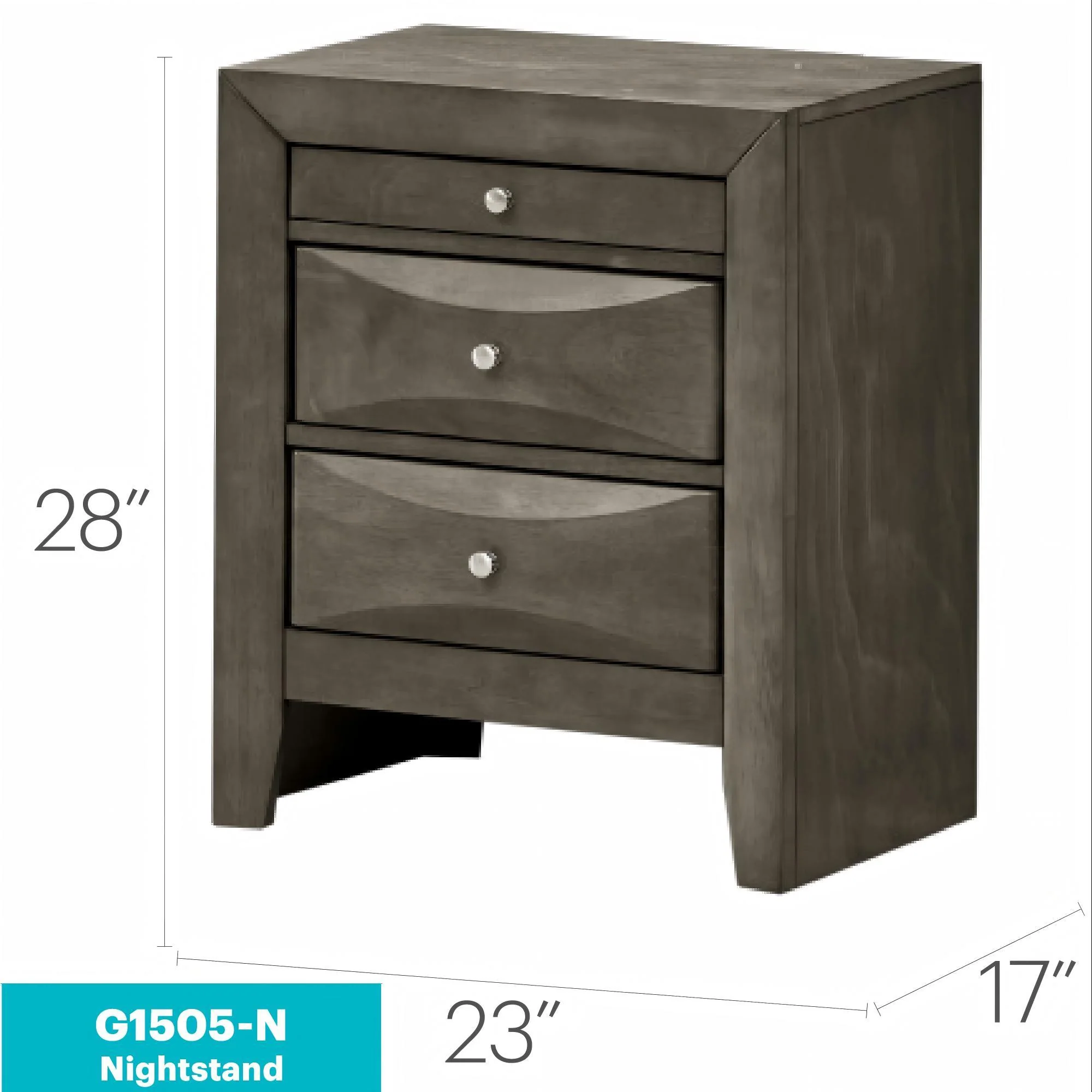 Modern Design Nightstand - Image 14