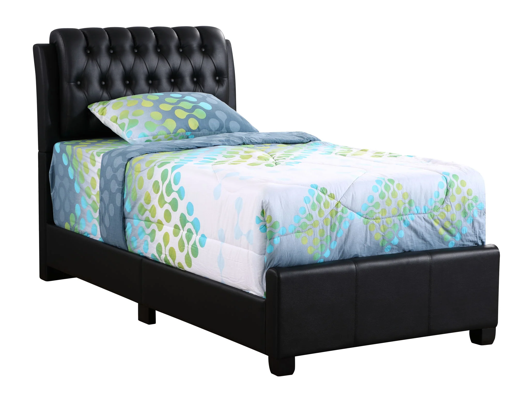 Tufted Upholstered Bed - Image 49
